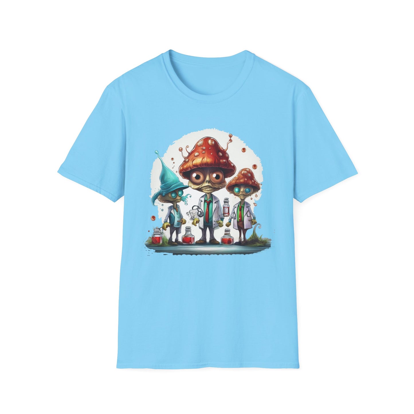 Mashroom Tee Shirt, Mashroom Shirt, Shirt with Funny Mashroom, Shirt with Fungus