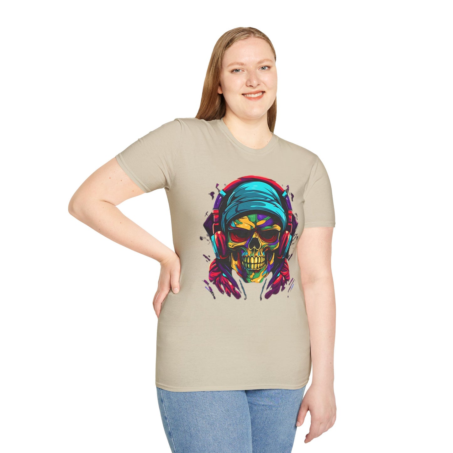 Skull Tee Shirt, Skeleton Shirt, Shirt with Skull, Shirt with Skeleton