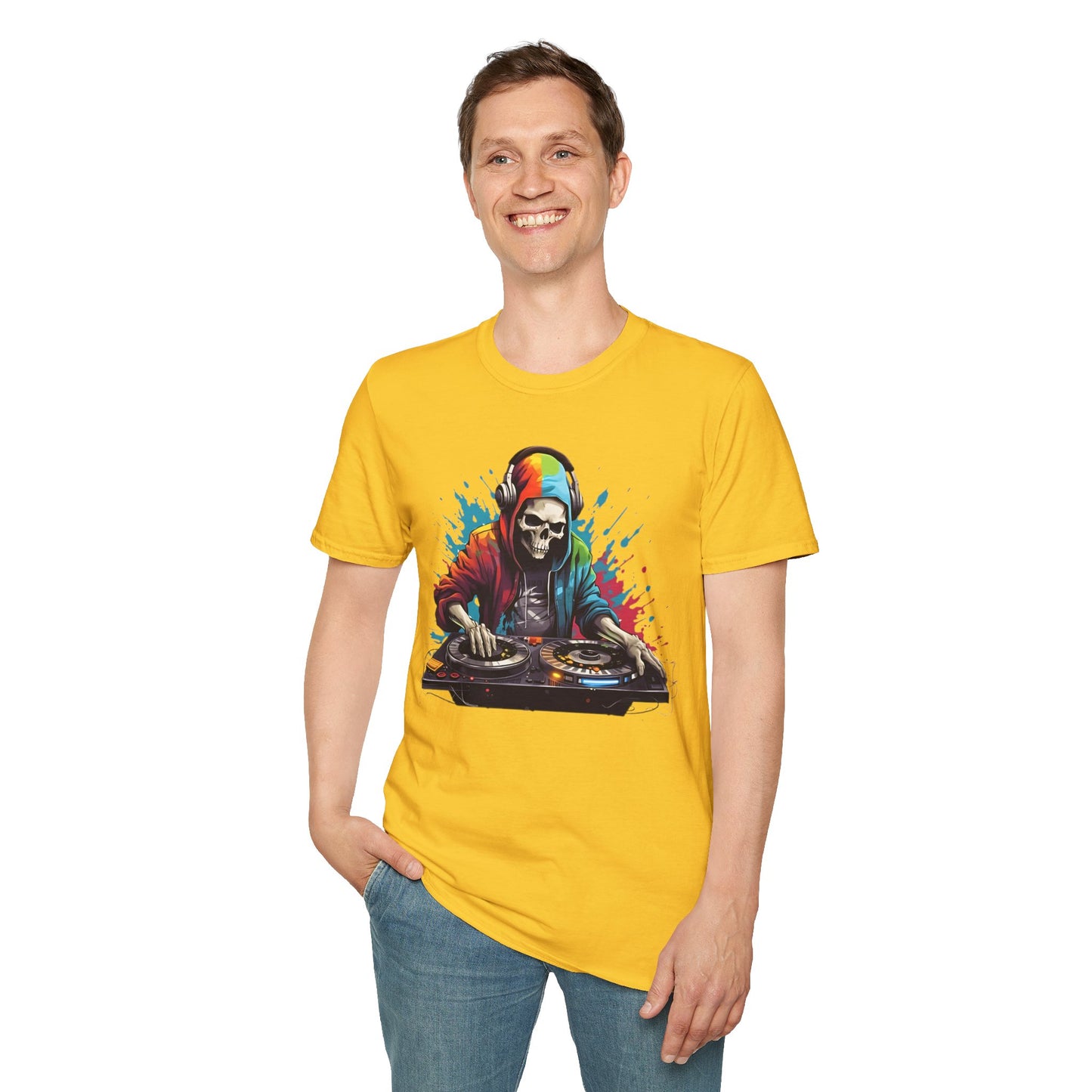 Skull Tee Shirt, Skeleton Shirt, Shirt with Skull, Shirt with Skeleton