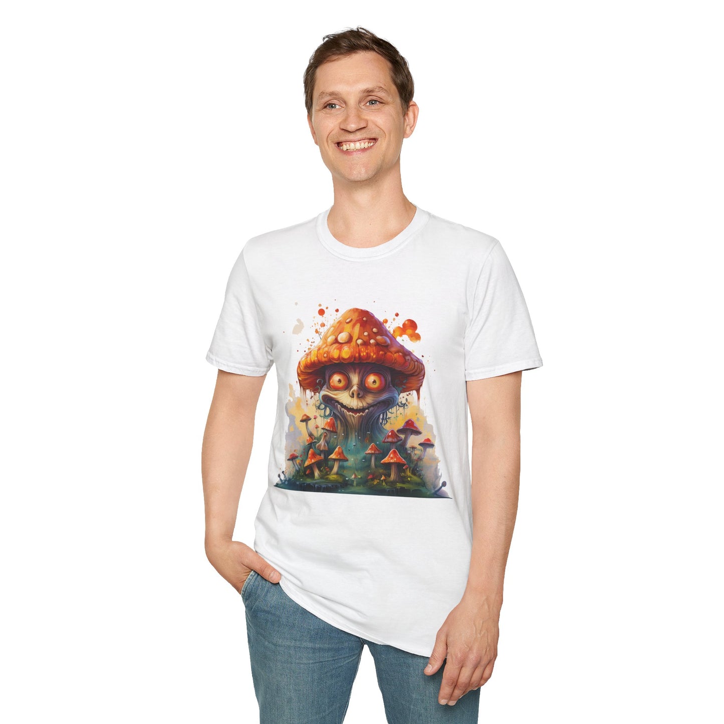 Mashroom Tee Shirt, Mashroom Shirt, Shirt with Funny Mashroom, Shirt with Fungus