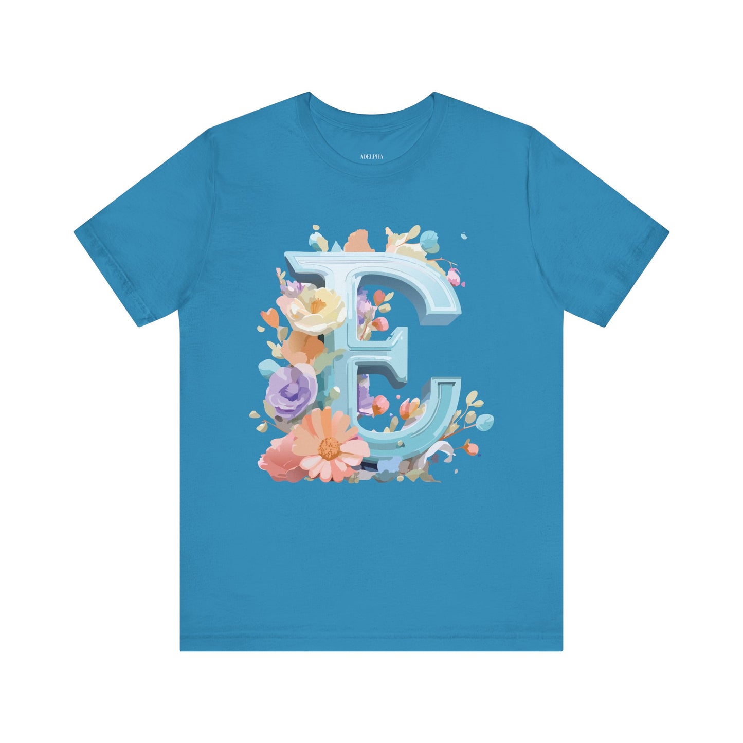 Letter Shirt, Letter E Shirt