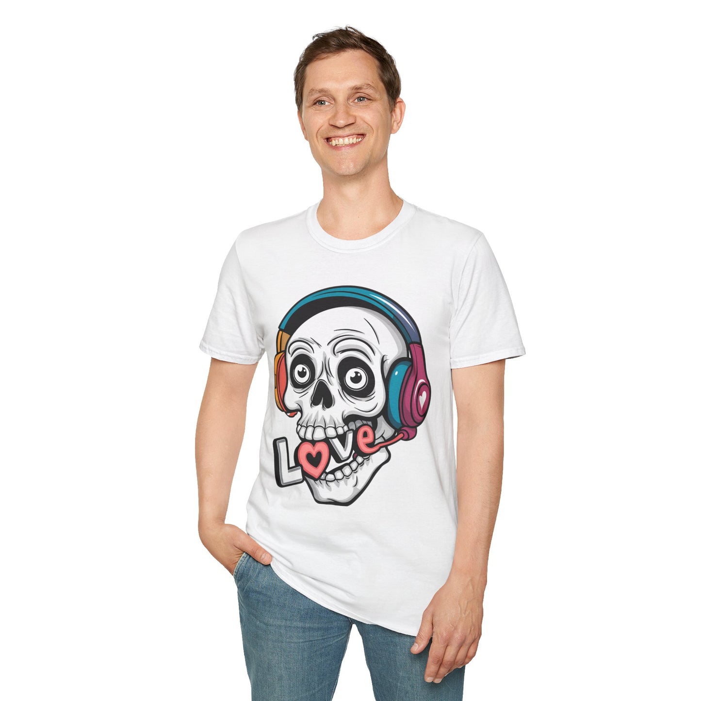 Skull Tee Shirt, Skeleton Shirt, Shirt with Skull, Shirt with Skeleton
