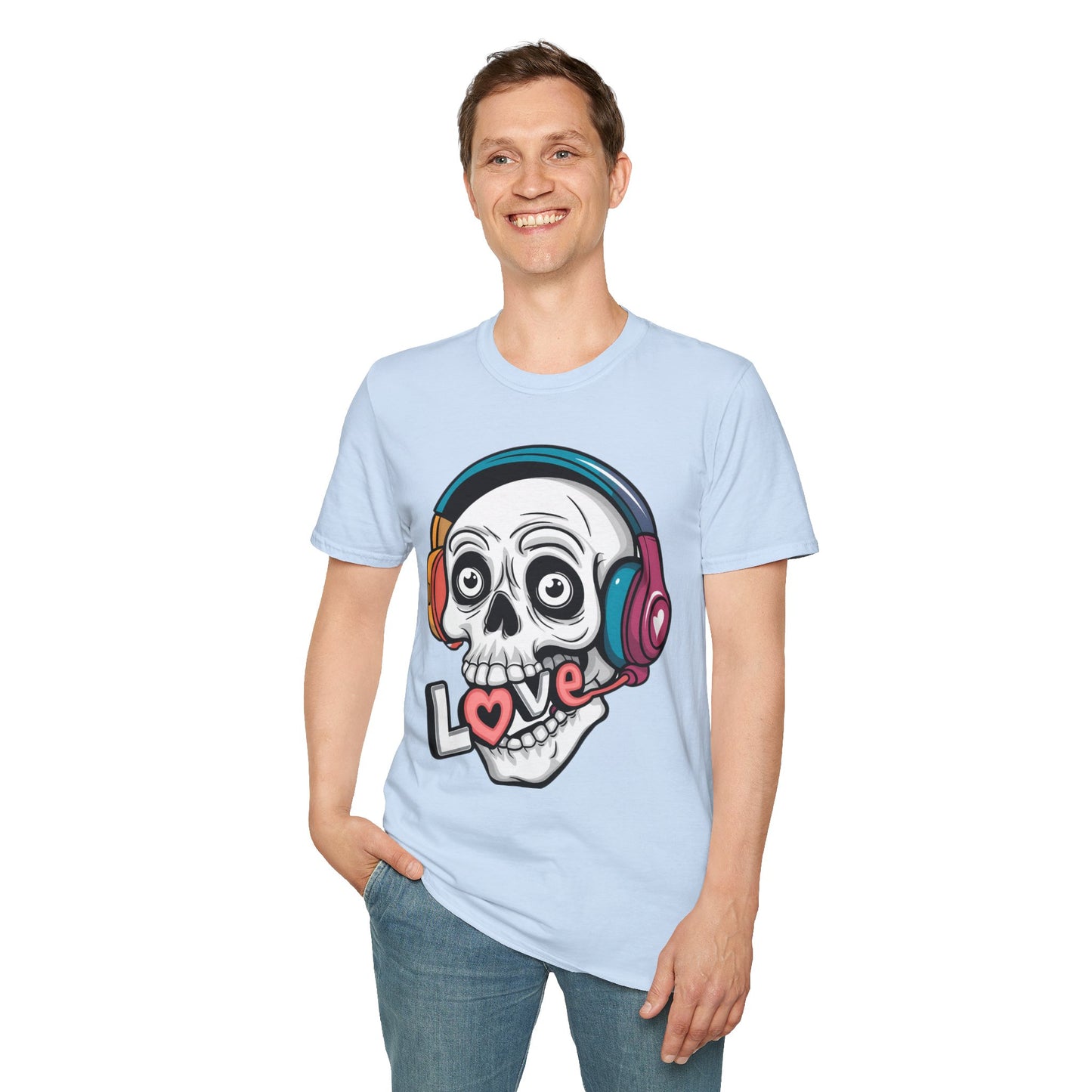 Skull Tee Shirt, Skeleton Shirt, Shirt with Skull, Shirt with Skeleton