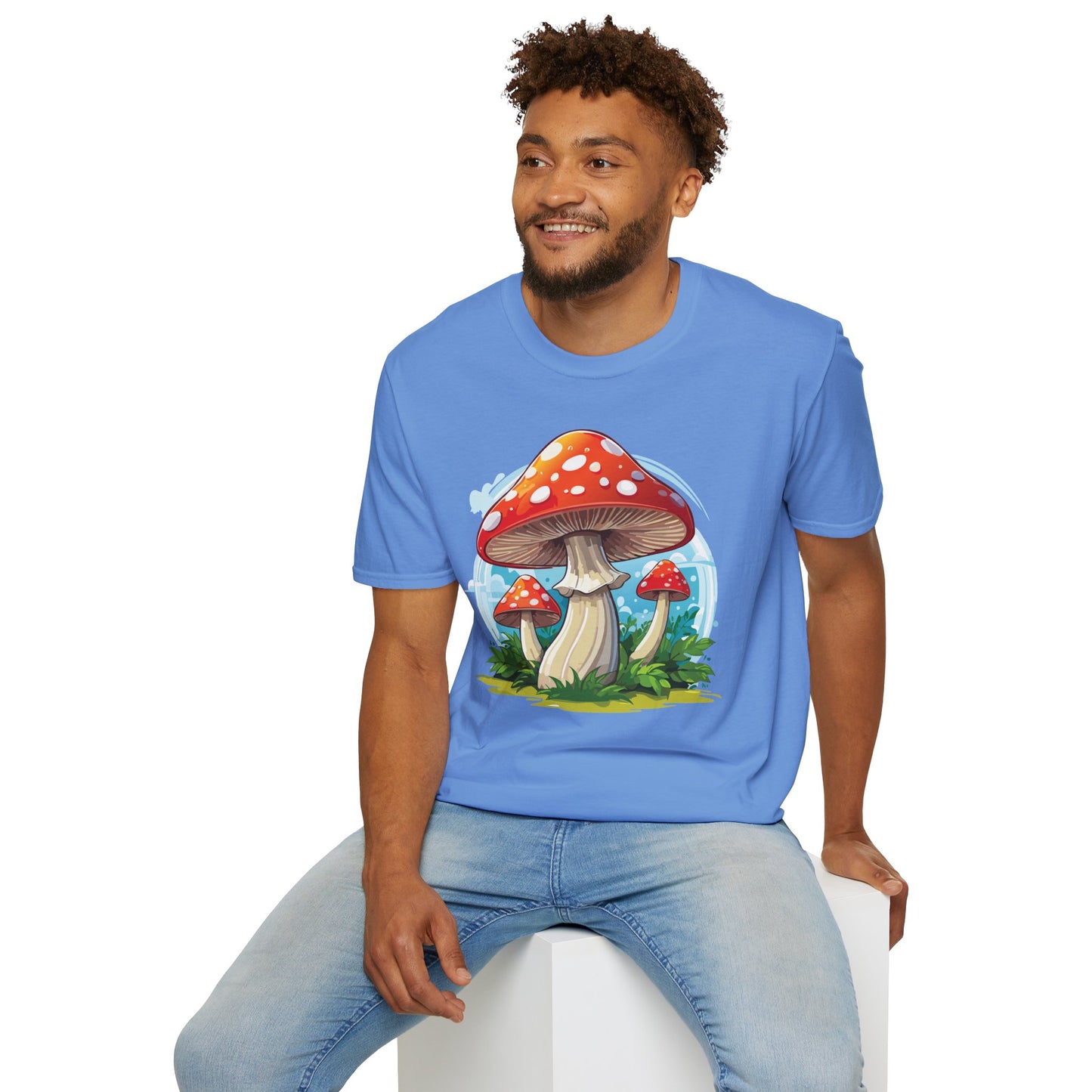 Mashroom Tee Shirt, Mashroom Shirt, Shirt with Funny Mashroom, Shirt with Fungus