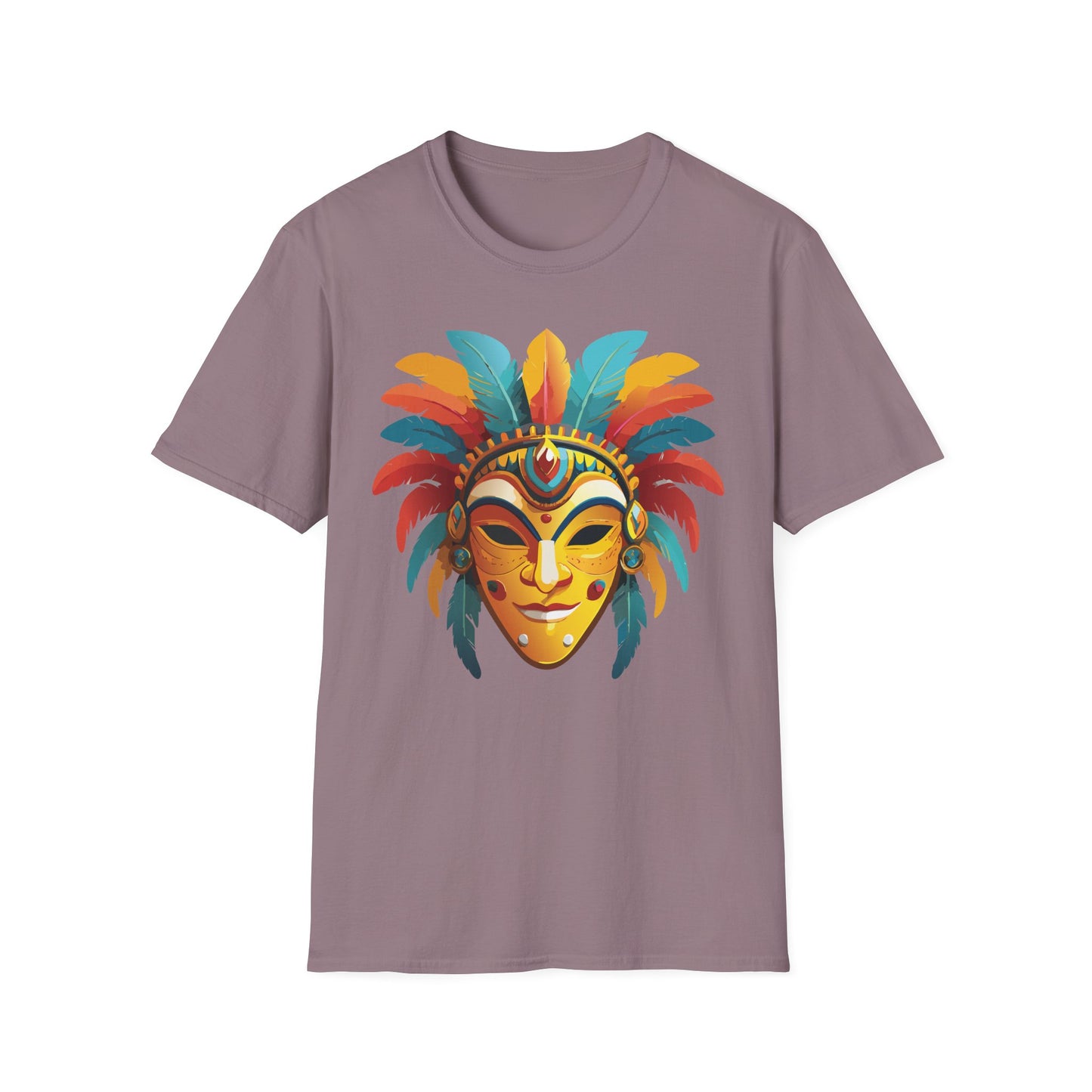 Mask Tee Shirt, Mask Shirt, Shirt with Mask, Masquerade Tees