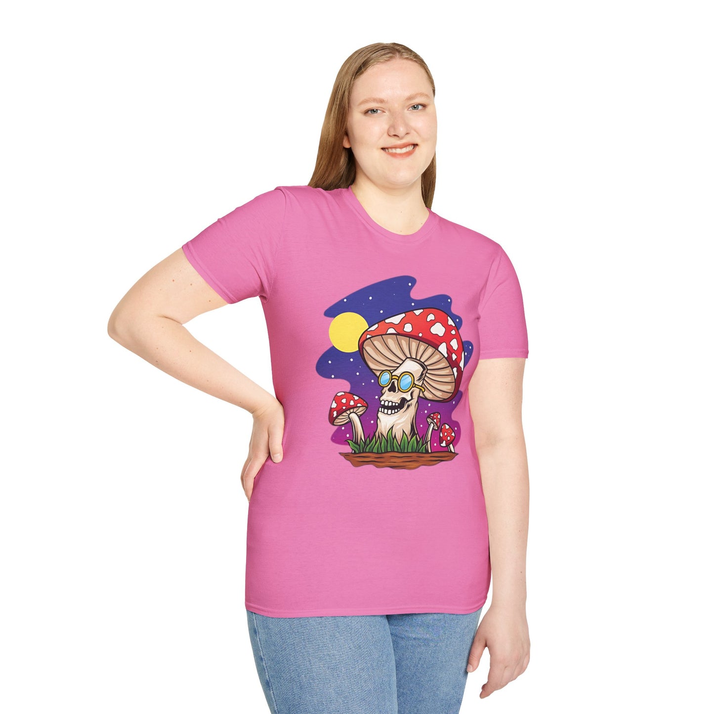 Mashroom Tee Shirt, Mashroom Shirt, Shirt with Funny Mashroom, Shirt with Fungus