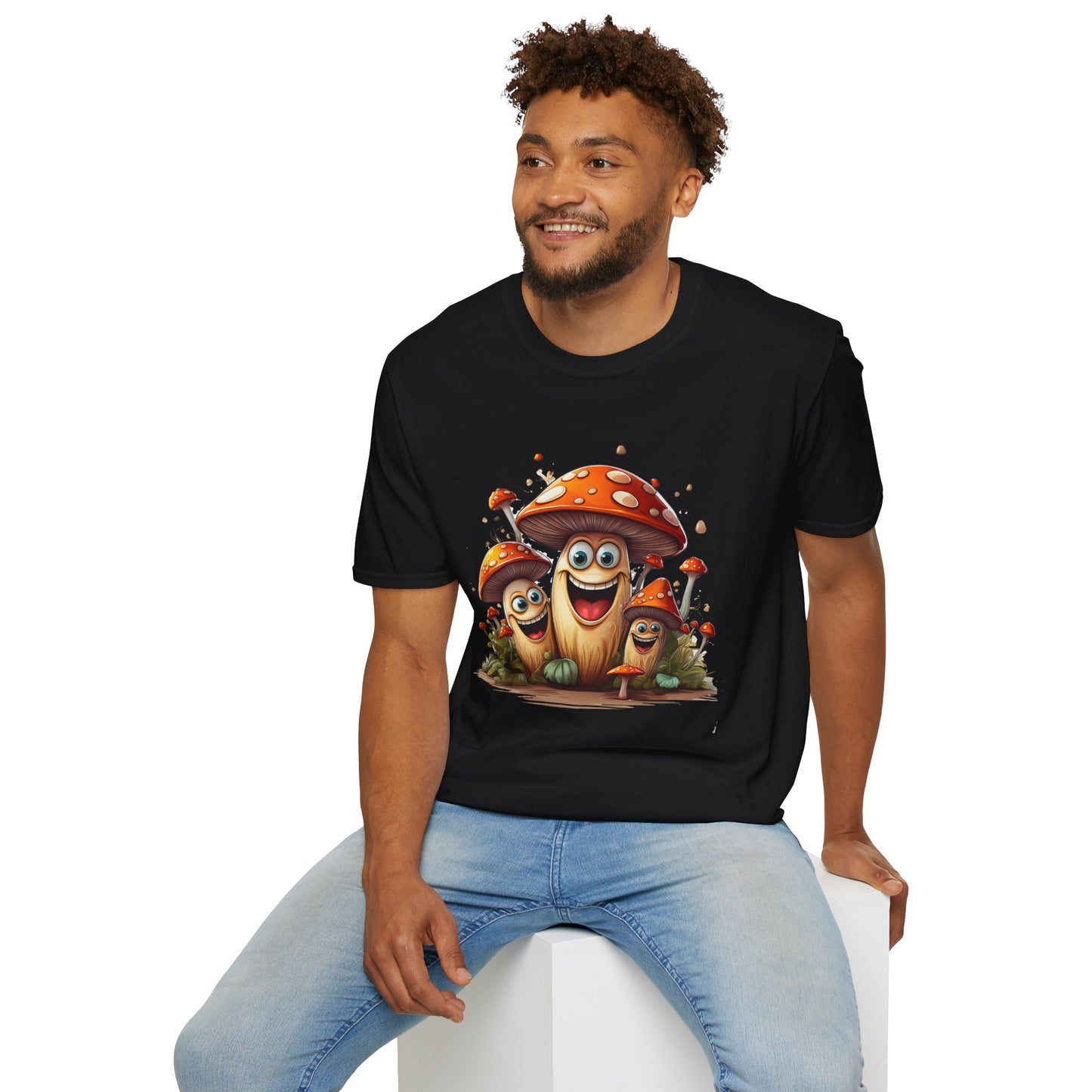 Mashroom Tee Shirt, Mashroom Shirt, Shirt with Funny Mashroom, Shirt with Fungus