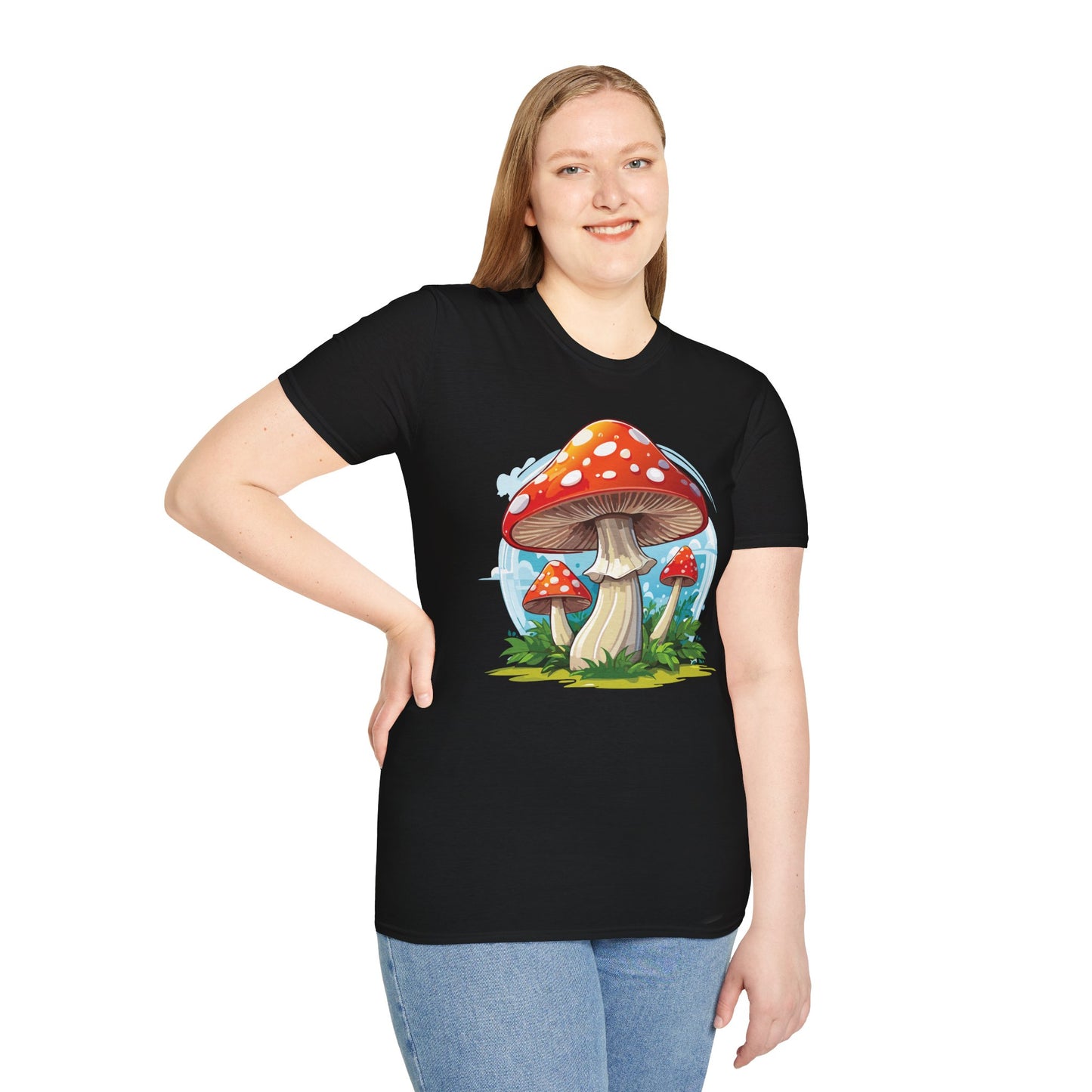 Mashroom Tee Shirt, Mashroom Shirt, Shirt with Funny Mashroom, Shirt with Fungus