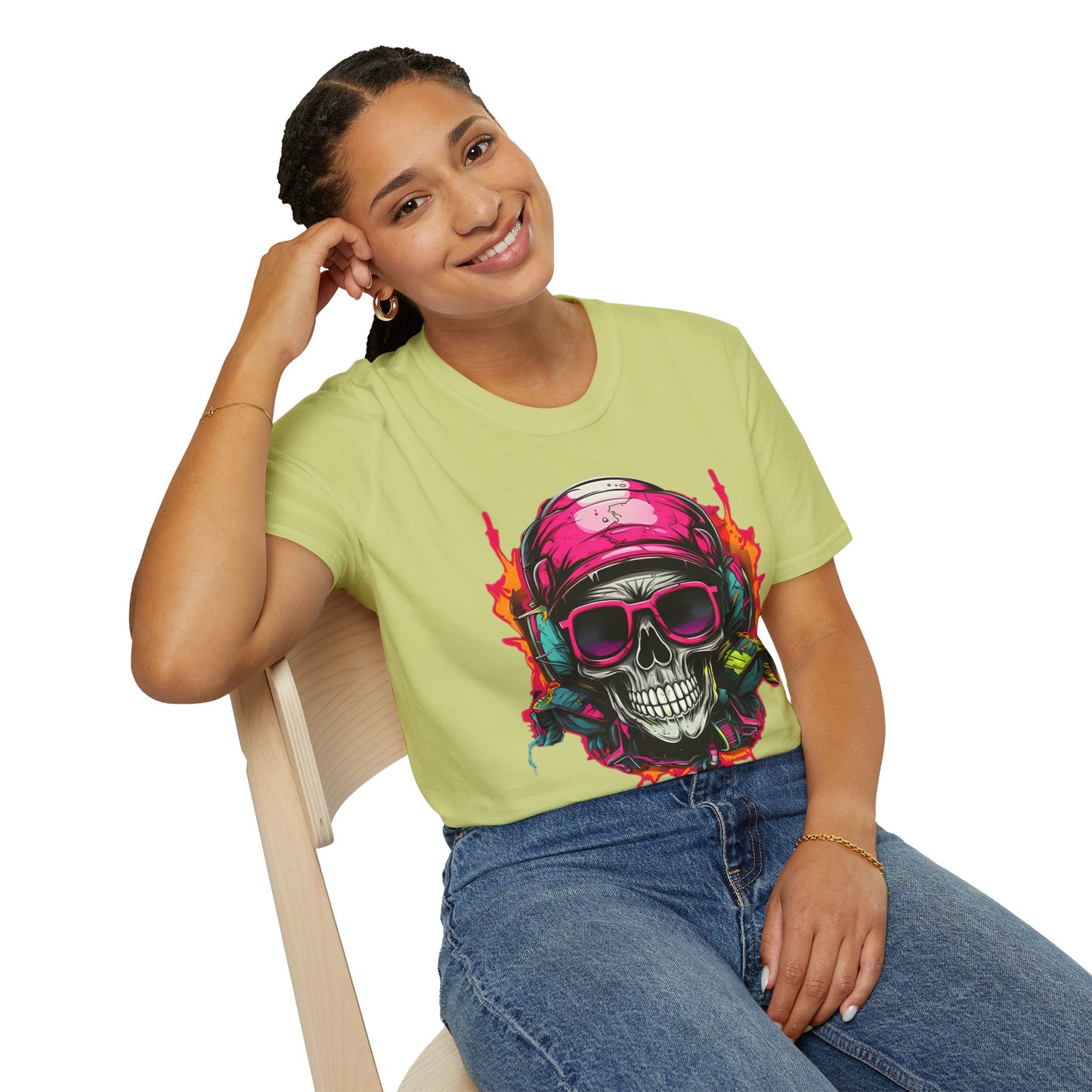 Skull Tee Shirt, Skeleton Shirt, Shirt with Skull, Shirt with Skeleton