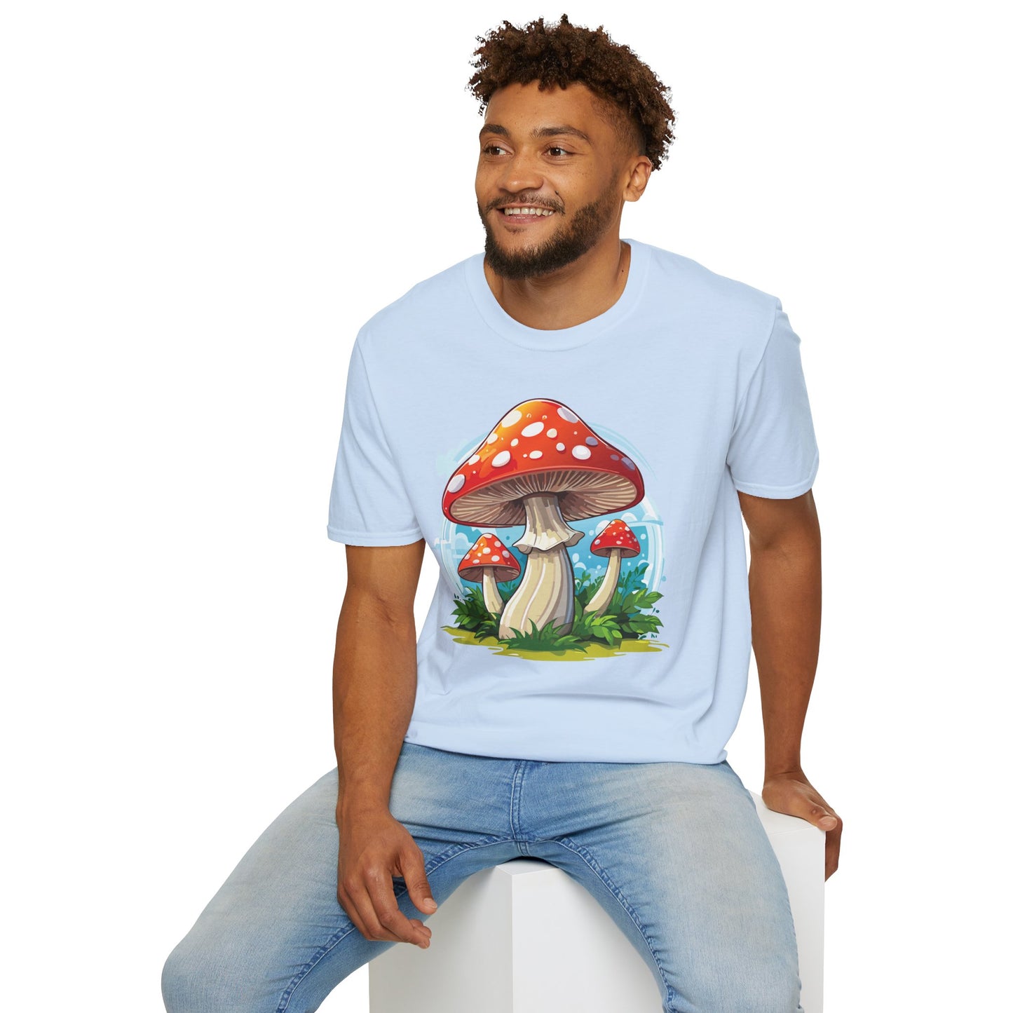 Mashroom Tee Shirt, Mashroom Shirt, Shirt with Funny Mashroom, Shirt with Fungus