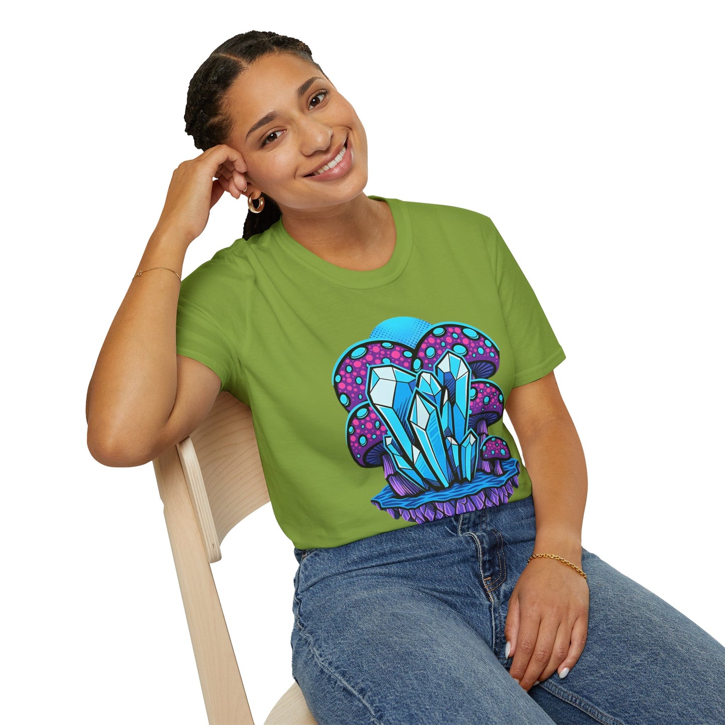 Mashroom Tee Shirt, Mashroom Shirt, Shirt with Funny Mashroom, Shirt with Fungus