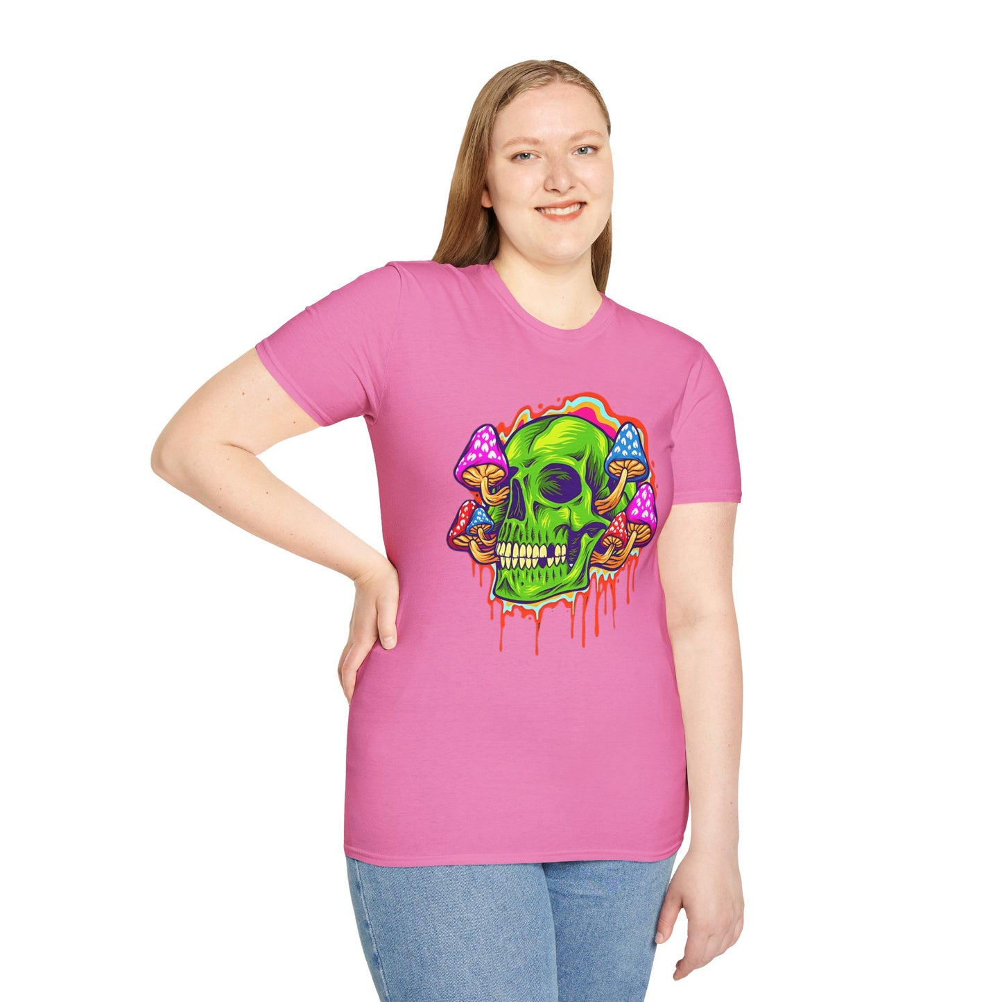 Skull Tee Shirt, Skeleton Shirt, Shirt with Skull, Shirt with Skeleton