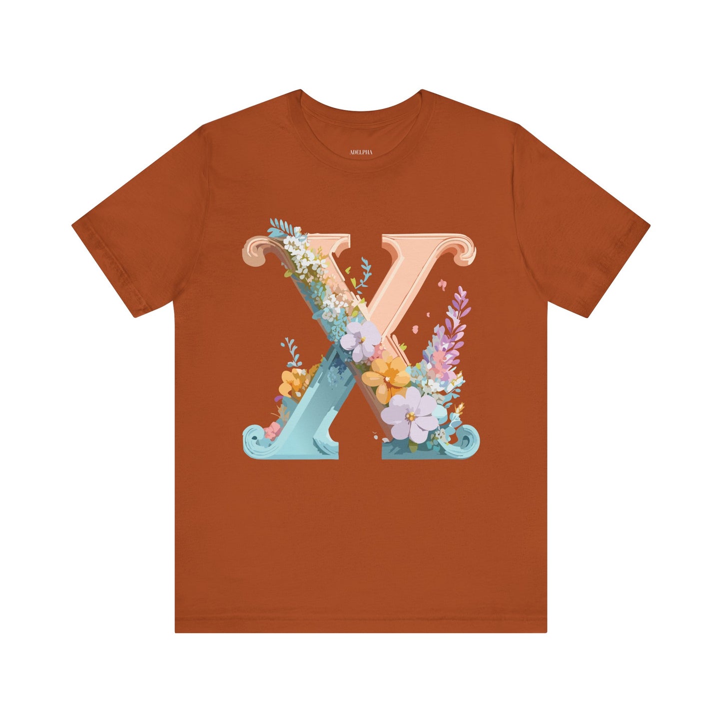 Letter Shirt, Letter X Shirt