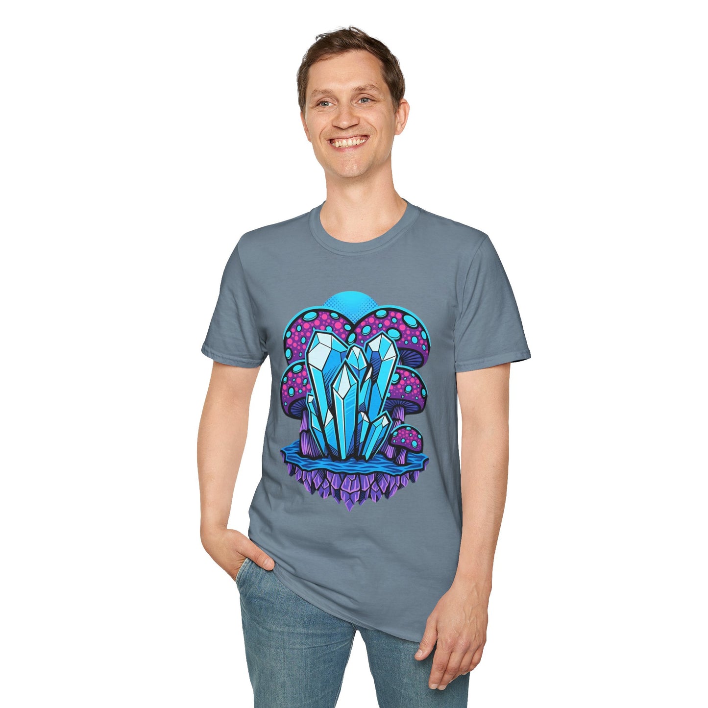 Mashroom Tee Shirt, Mashroom Shirt, Shirt with Funny Mashroom, Shirt with Fungus