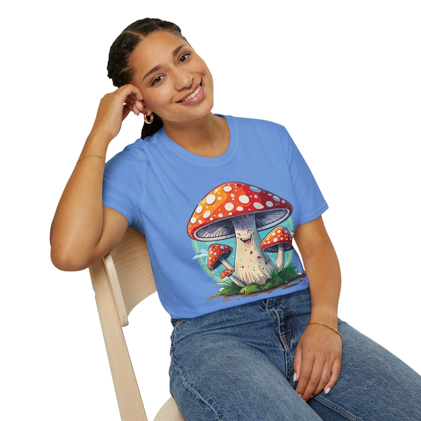 Mashroom Tee Shirt, Mashroom Shirt, Shirt with Funny Mashroom, Shirt with Fungus