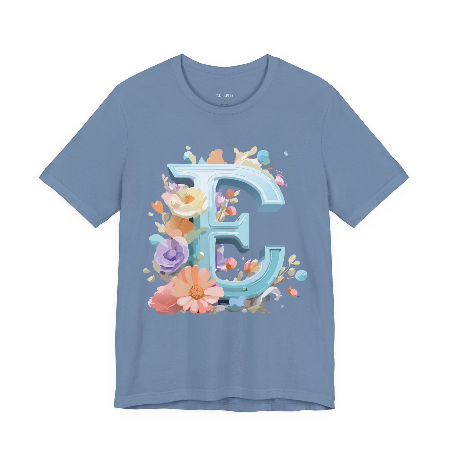 Letter Shirt, Letter E Shirt
