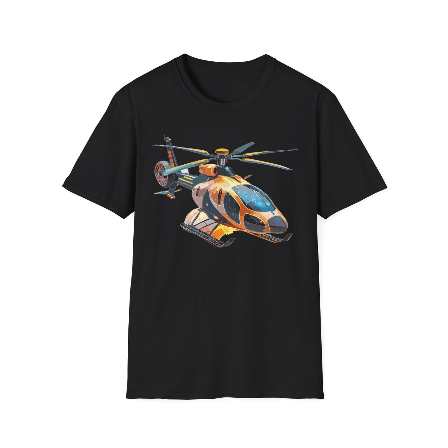 Chopper Shirt, Helicopter Shirt, Shirt with Helicopter, T Shirt with Chopper