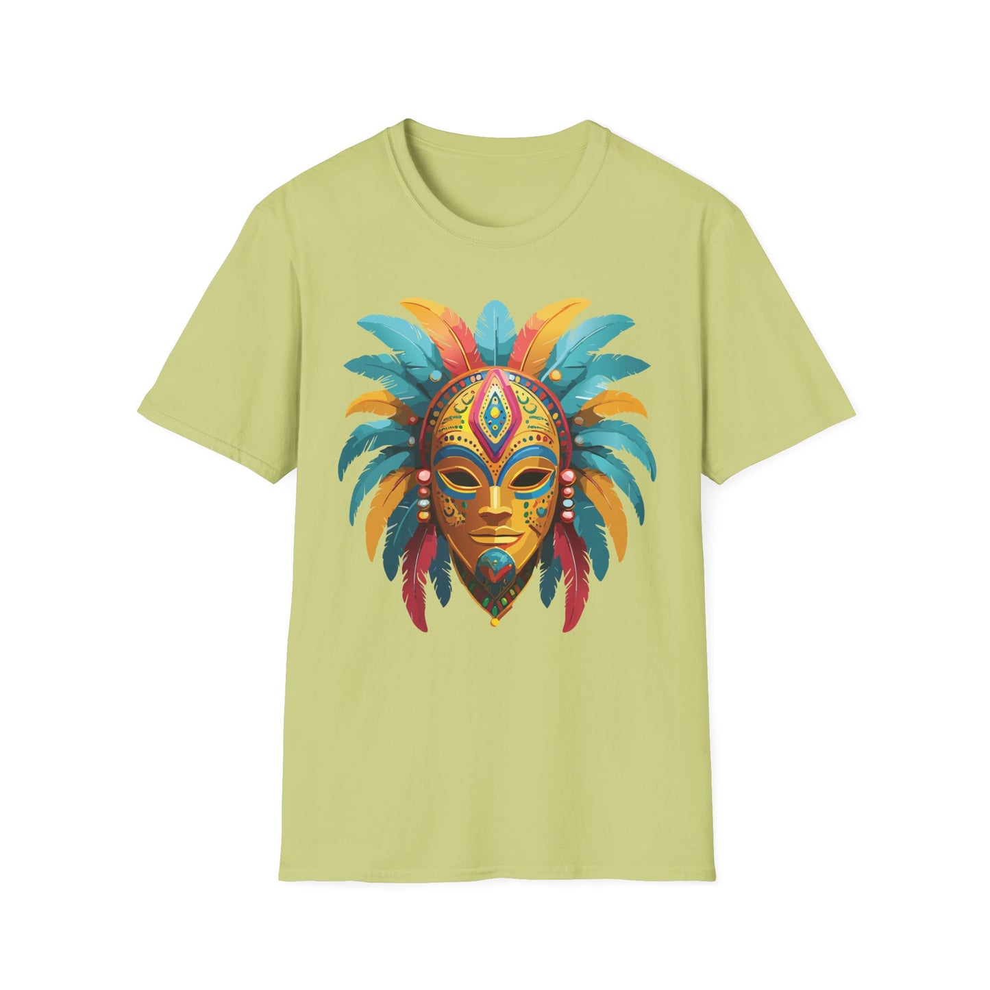 Mask Tee Shirt, Mask Shirt, Shirt with Mask, Masquerade Tees