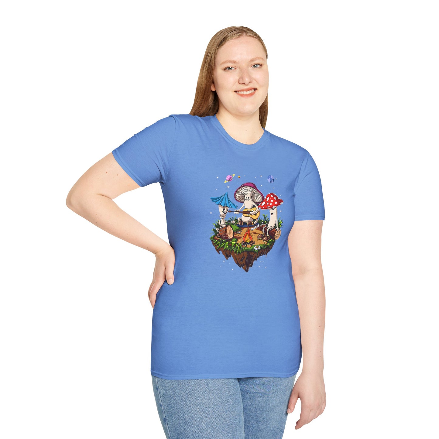 Mashroom Tee Shirt, Mashroom Shirt, Shirt with Funny Mashroom, Shirt with Fungus