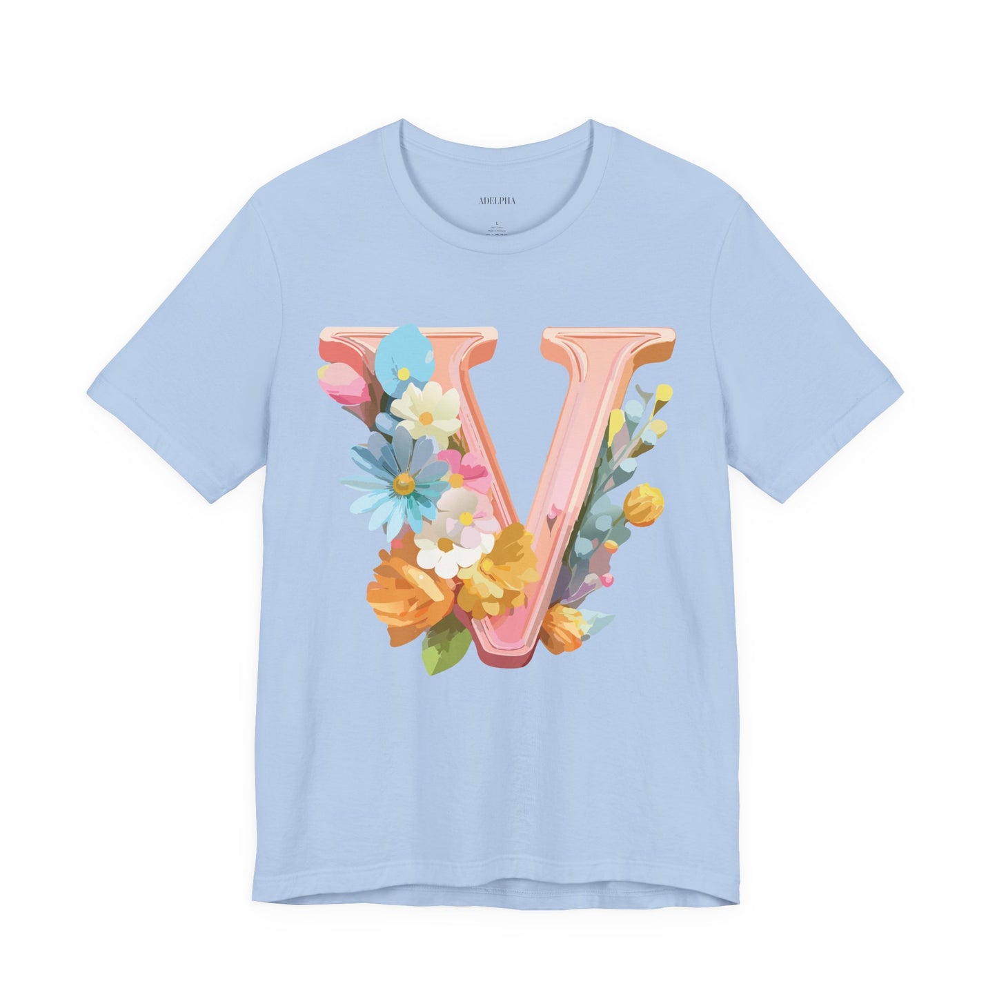 Letter Shirt, Letter V Shirt