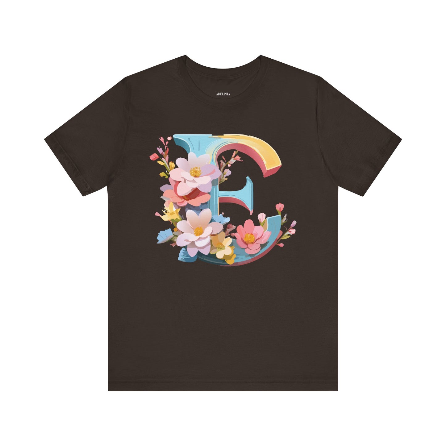 Letter Shirt, Letter E Shirt