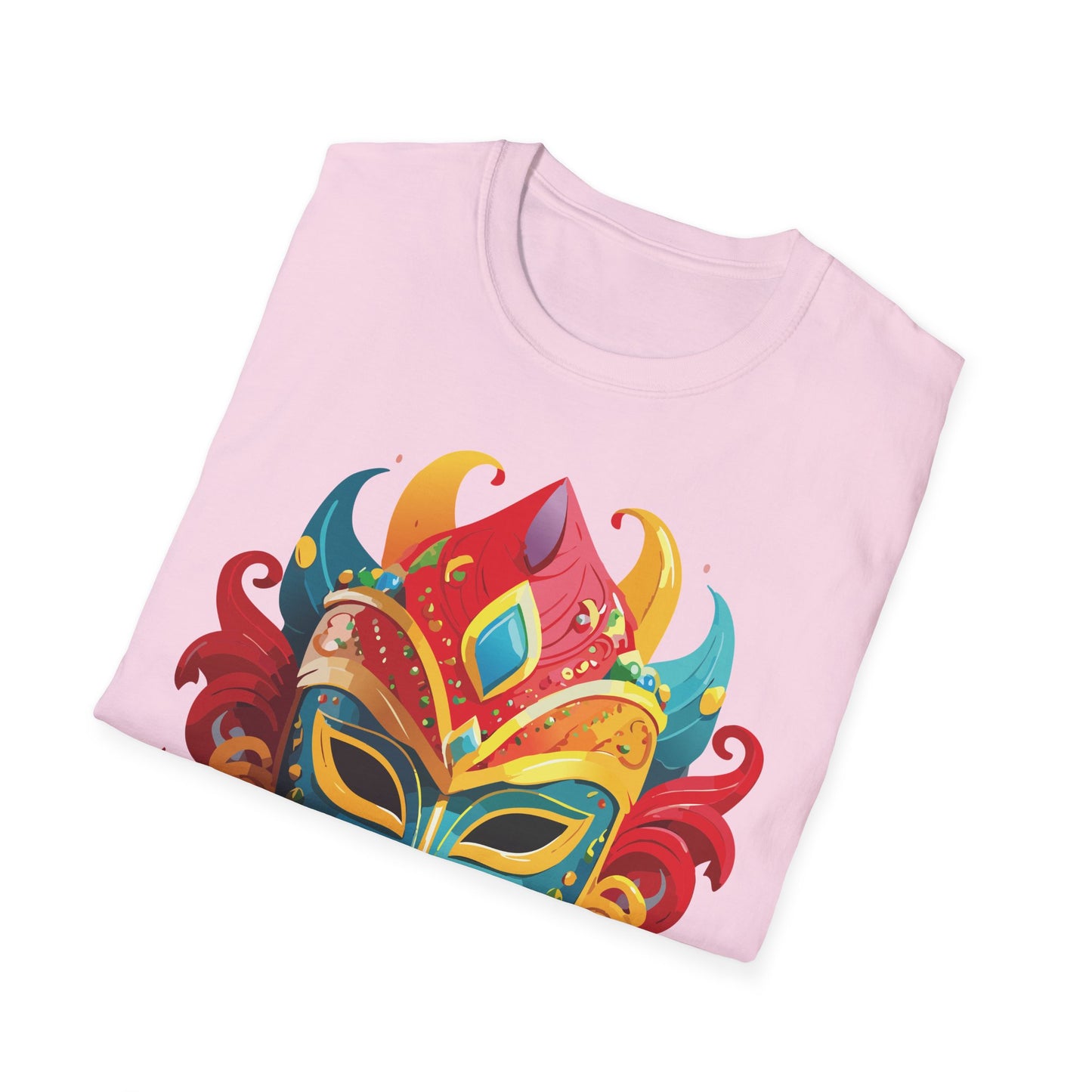 Mask Tee Shirt, Mask Shirt, Shirt with Mask, Masquerade Tees