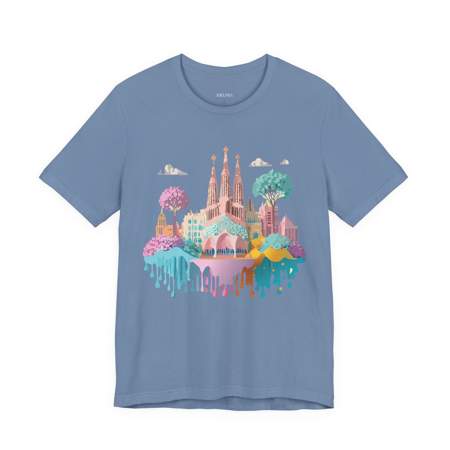 Tourist Shirt, Shirt with Barcelona