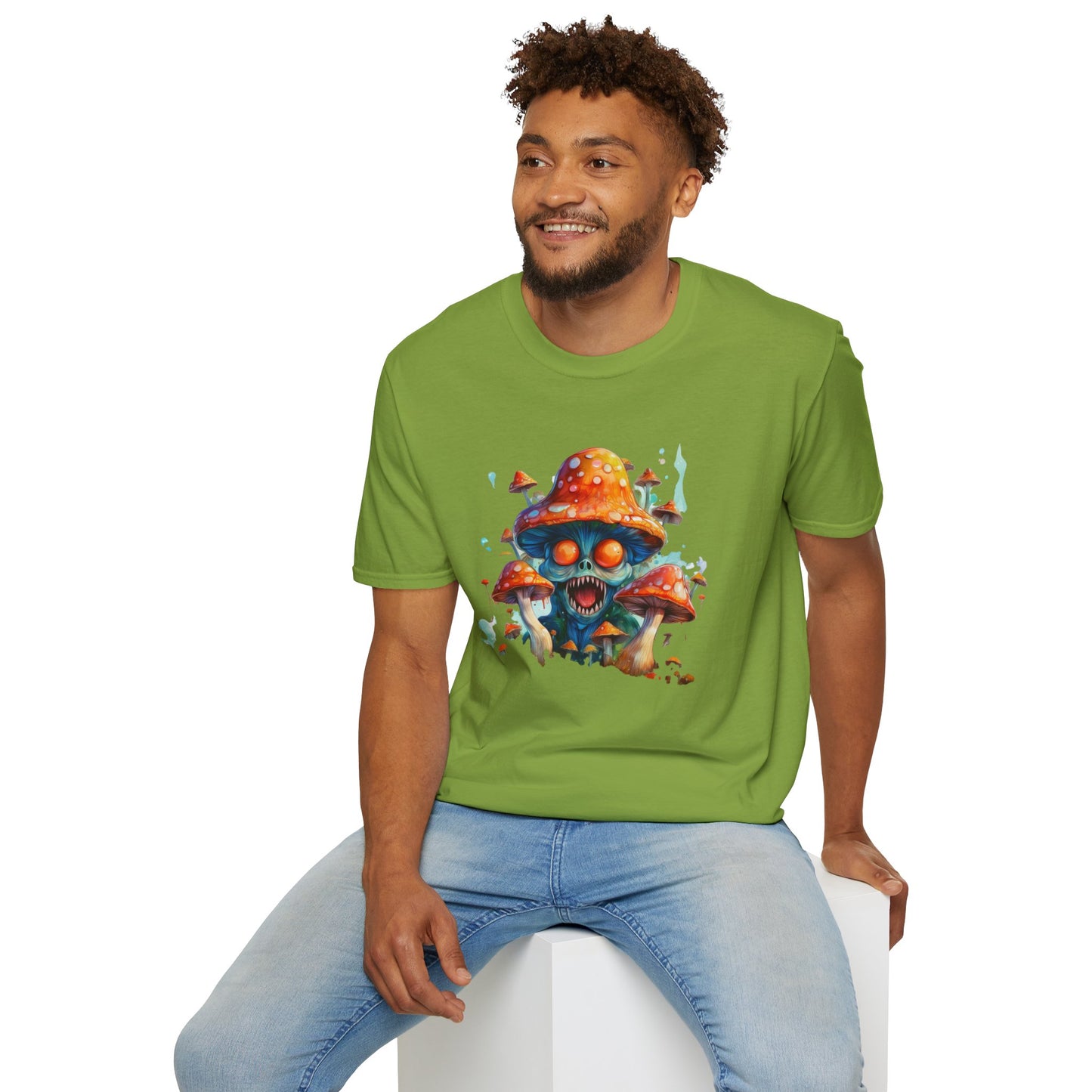 Mashroom Tee Shirt, Mashroom Shirt, Shirt with Funny Mashroom, Shirt with Fungus