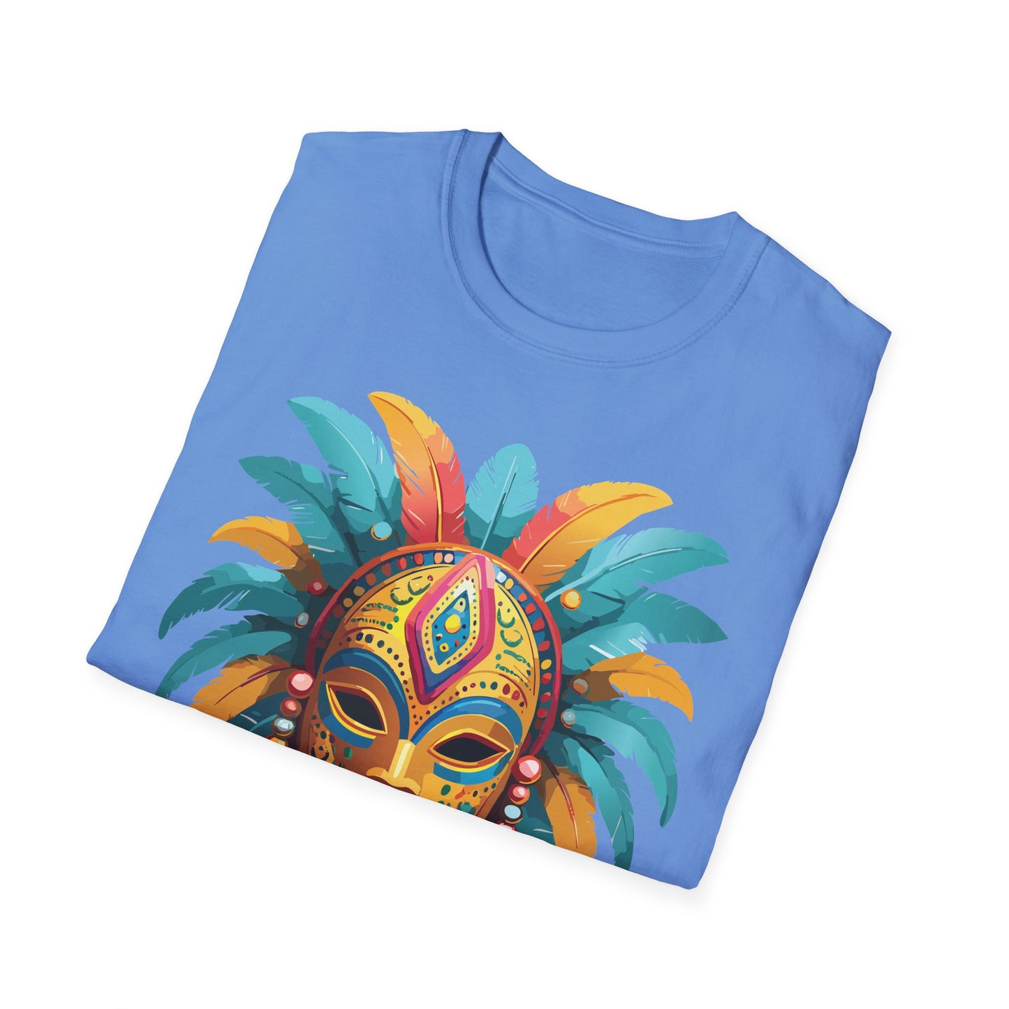 Mask Tee Shirt, Mask Shirt, Shirt with Mask, Masquerade Tees