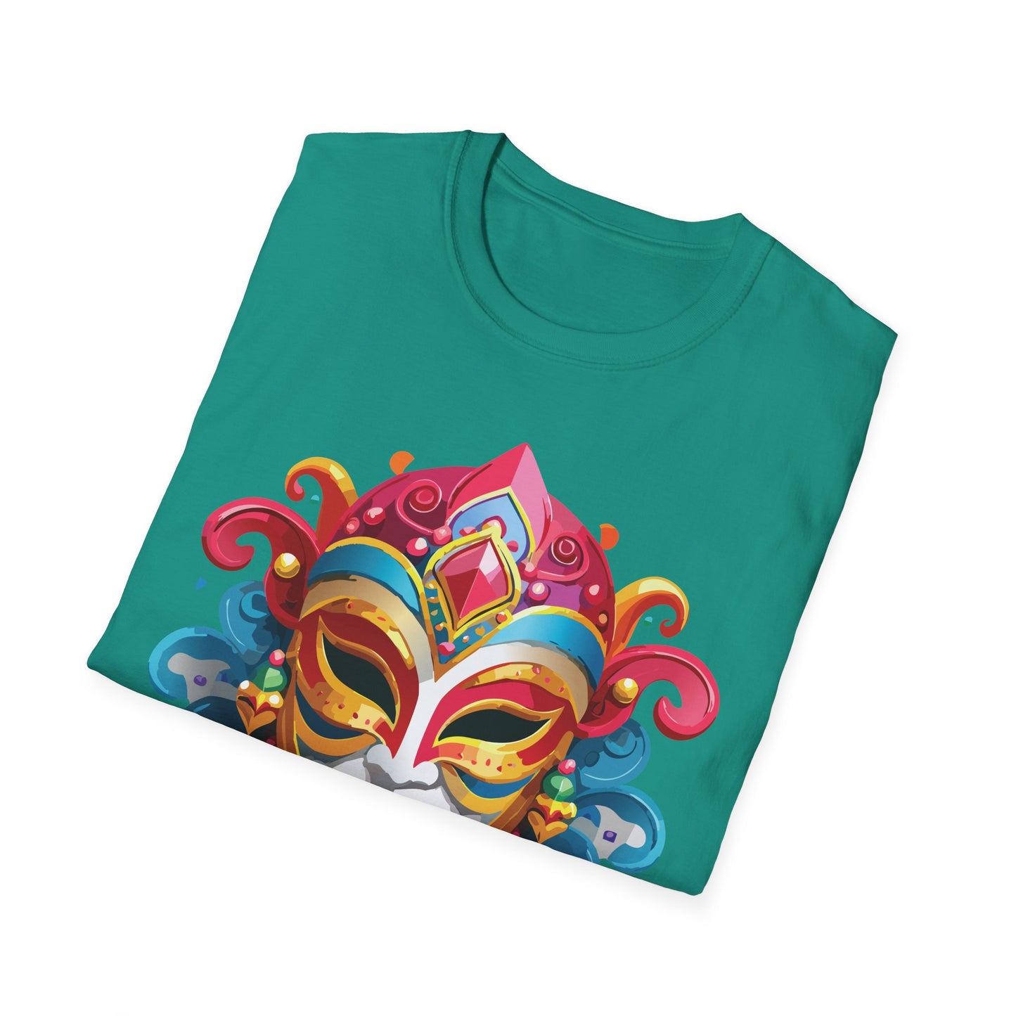 Mask Tee Shirt, Mask Shirt, Shirt with Mask, Masquerade Tees