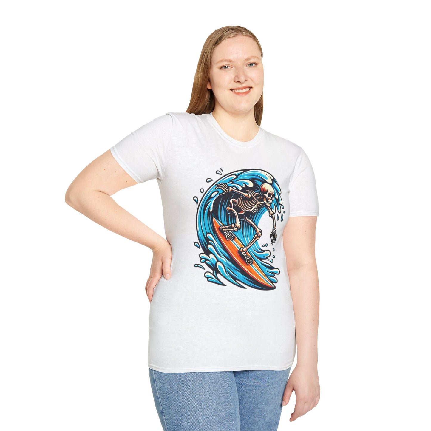 Skull Tee Shirt, Skeleton Shirt, Shirt with Skull, Shirt with Skeleton