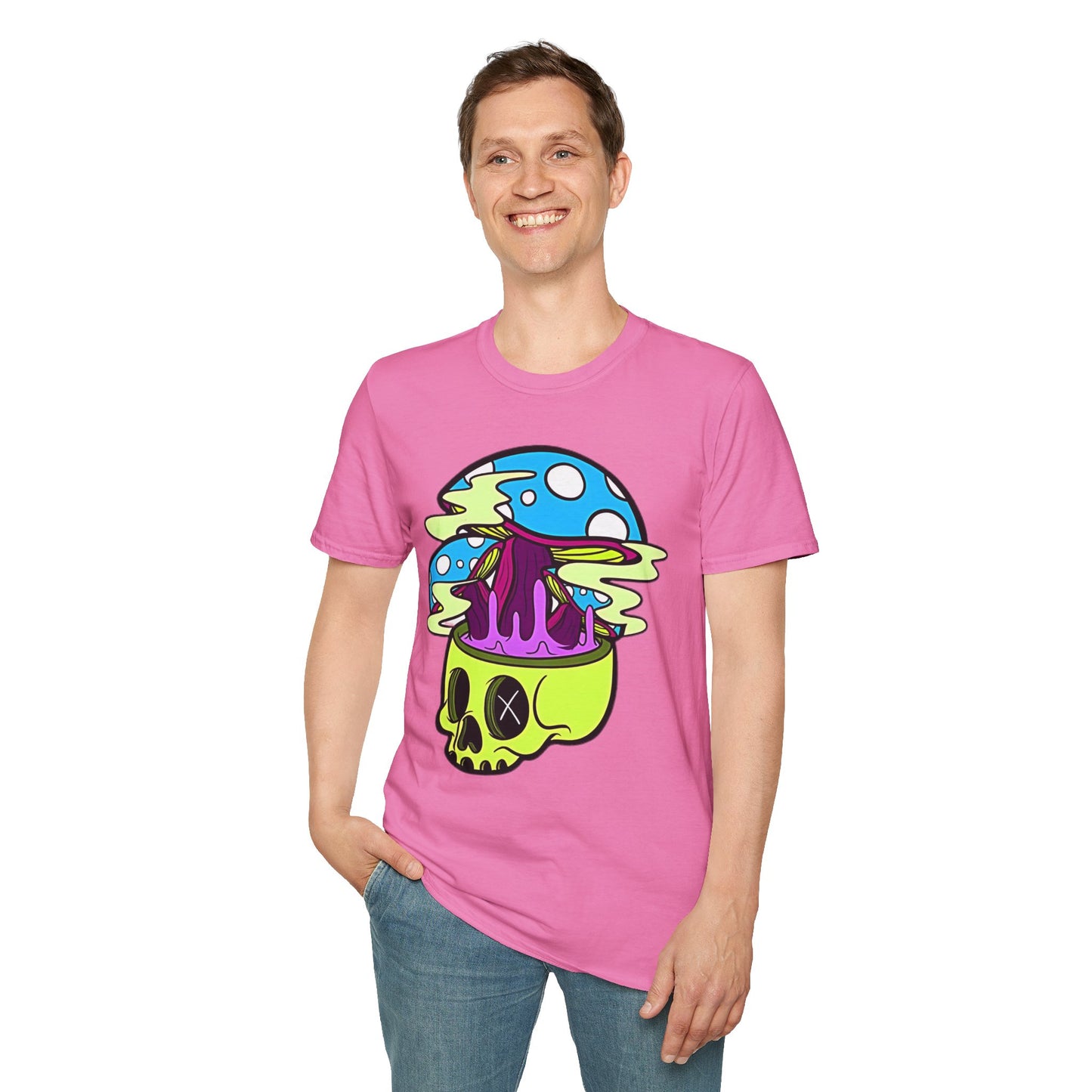 Skull Tee Shirt, Skeleton Shirt, Shirt with Skull, Shirt with Skeleton