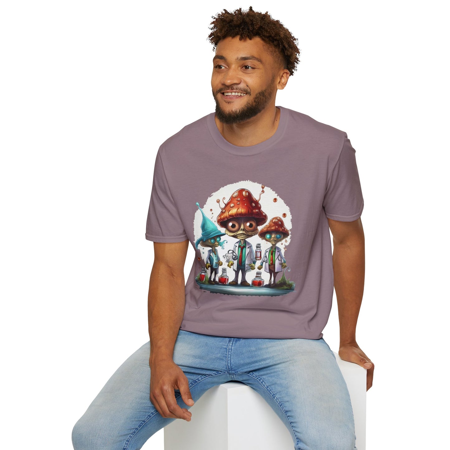 Mashroom Tee Shirt, Mashroom Shirt, Shirt with Funny Mashroom, Shirt with Fungus