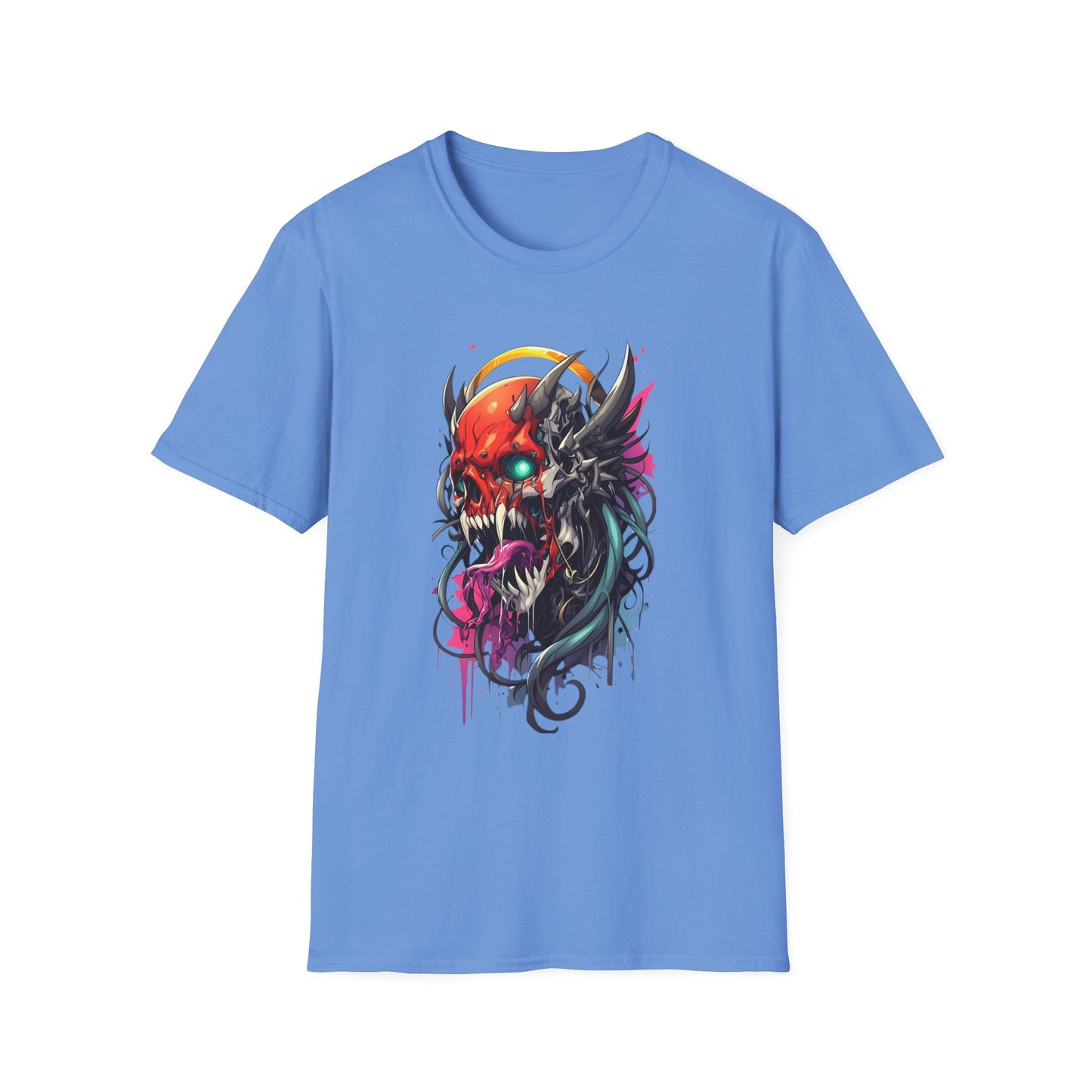 Skull Tee Shirt, Skeleton Shirt, Shirt with Skull, Shirt with Skeleton