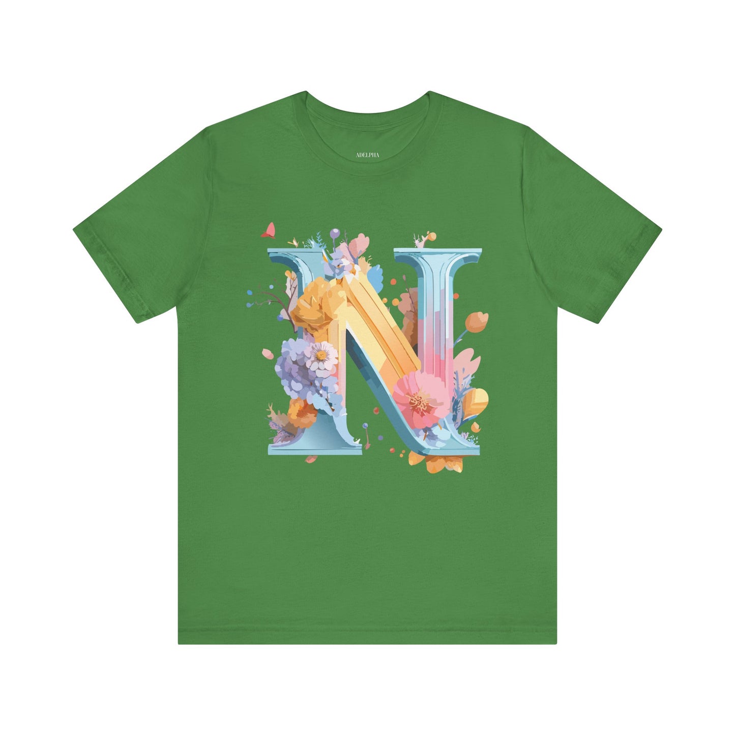 Letter Shirt, Letter N Shirt