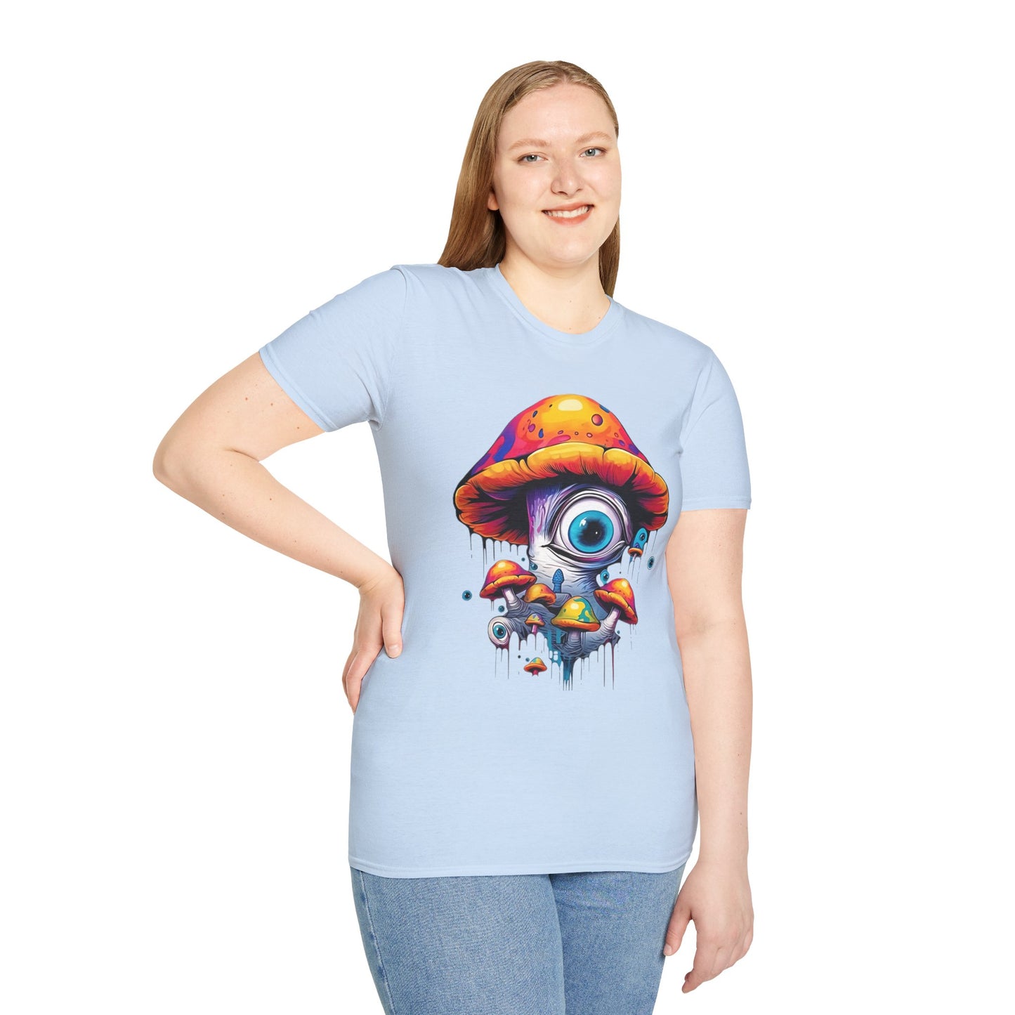 Mashroom Tee Shirt, Mashroom Shirt, Shirt with Funny Mashroom, Shirt with Fungus