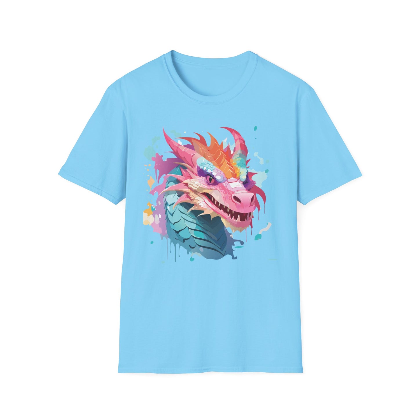 Dragon T Shirt, Dragon Shirt, Shirt with Animals, Animal Shirt