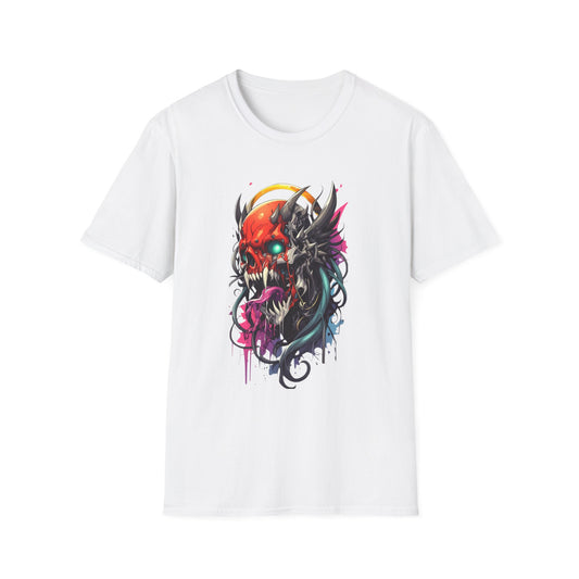 Skull Tee Shirt, Skeleton Shirt, Shirt with Skull, Shirt with Skeleton