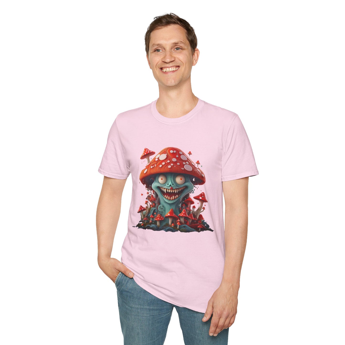 Mashroom Tee Shirt, Mashroom Shirt, Shirt with Funny Mashroom, Shirt with Fungus