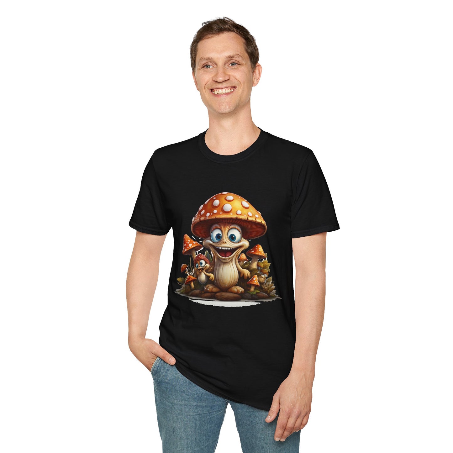 Mashroom Tee Shirt, Mashroom Shirt, Shirt with Funny Mashroom, Shirt with Fungus