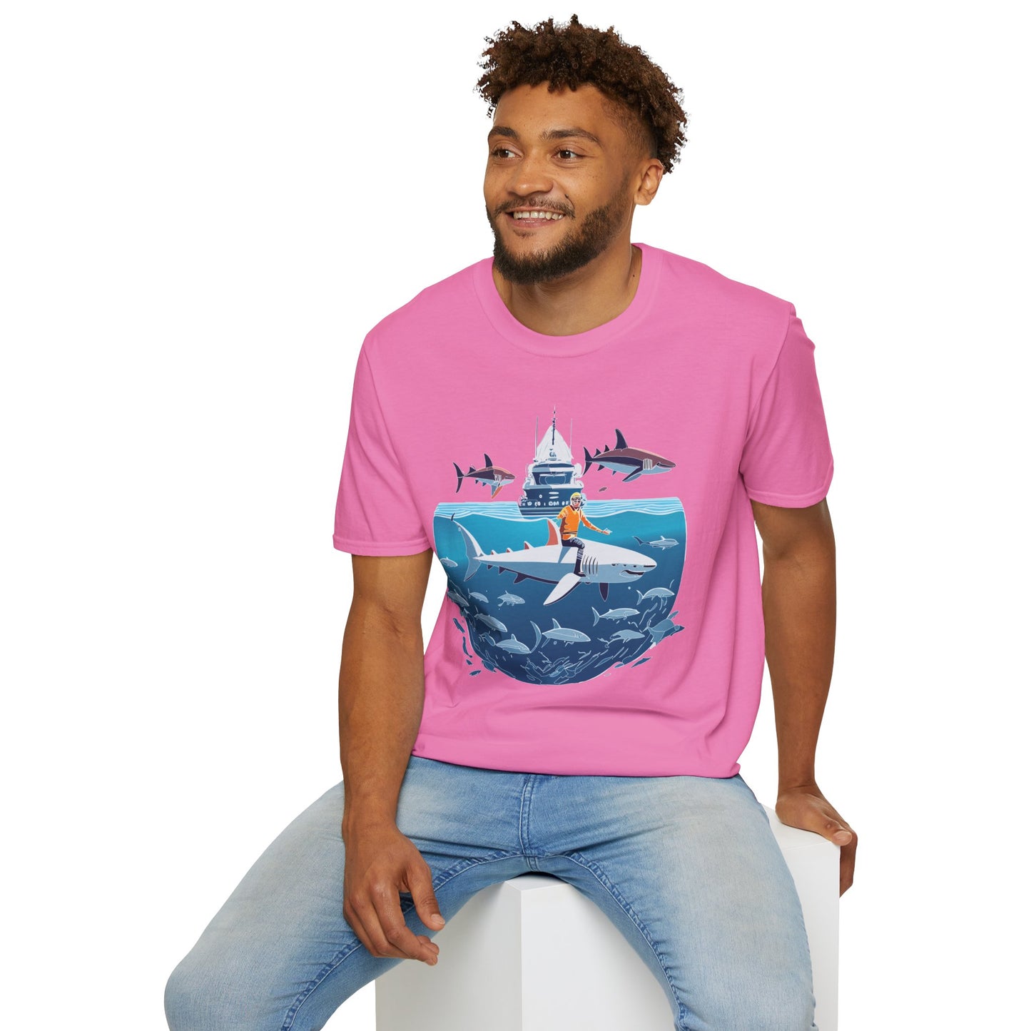 Ocean Tee Shirt, Ocean Shirt, Shirt with Ocean, U boat Tees, Shirt with U-Boat