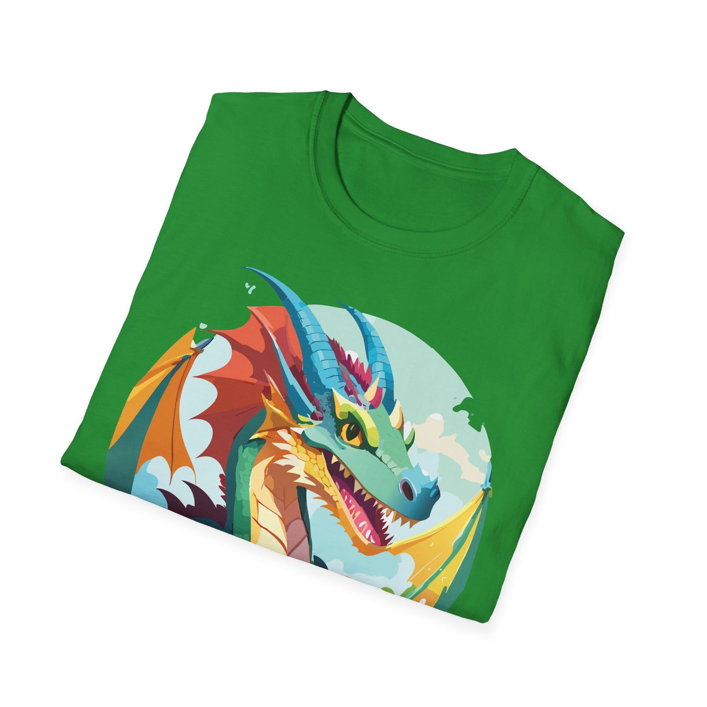 Dragon T Shirt, Dragon Shirt, Shirt with Animals, Animal Shirt