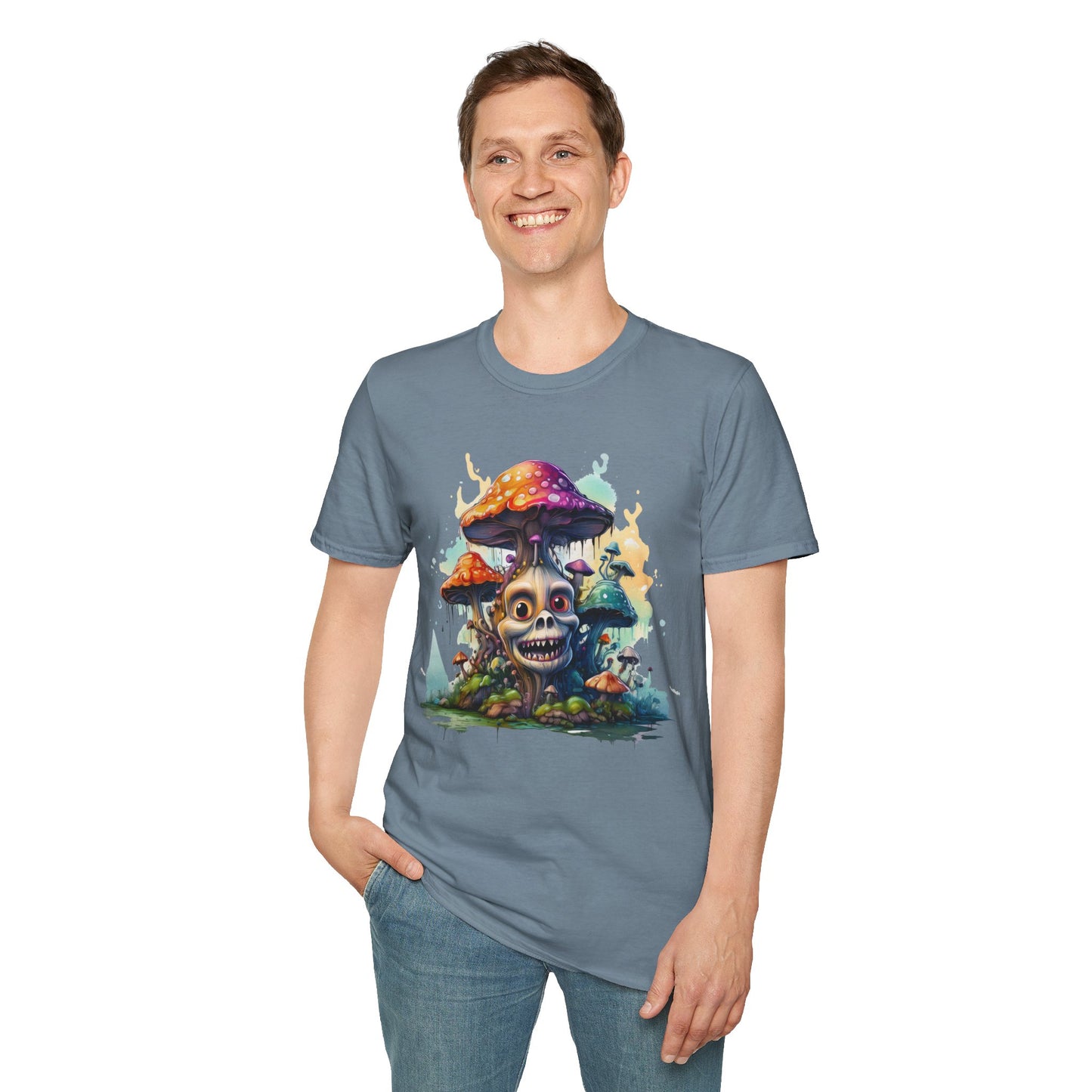 Mashroom Tee Shirt, Mashroom Shirt, Shirt with Funny Mashroom, Shirt with Fungus