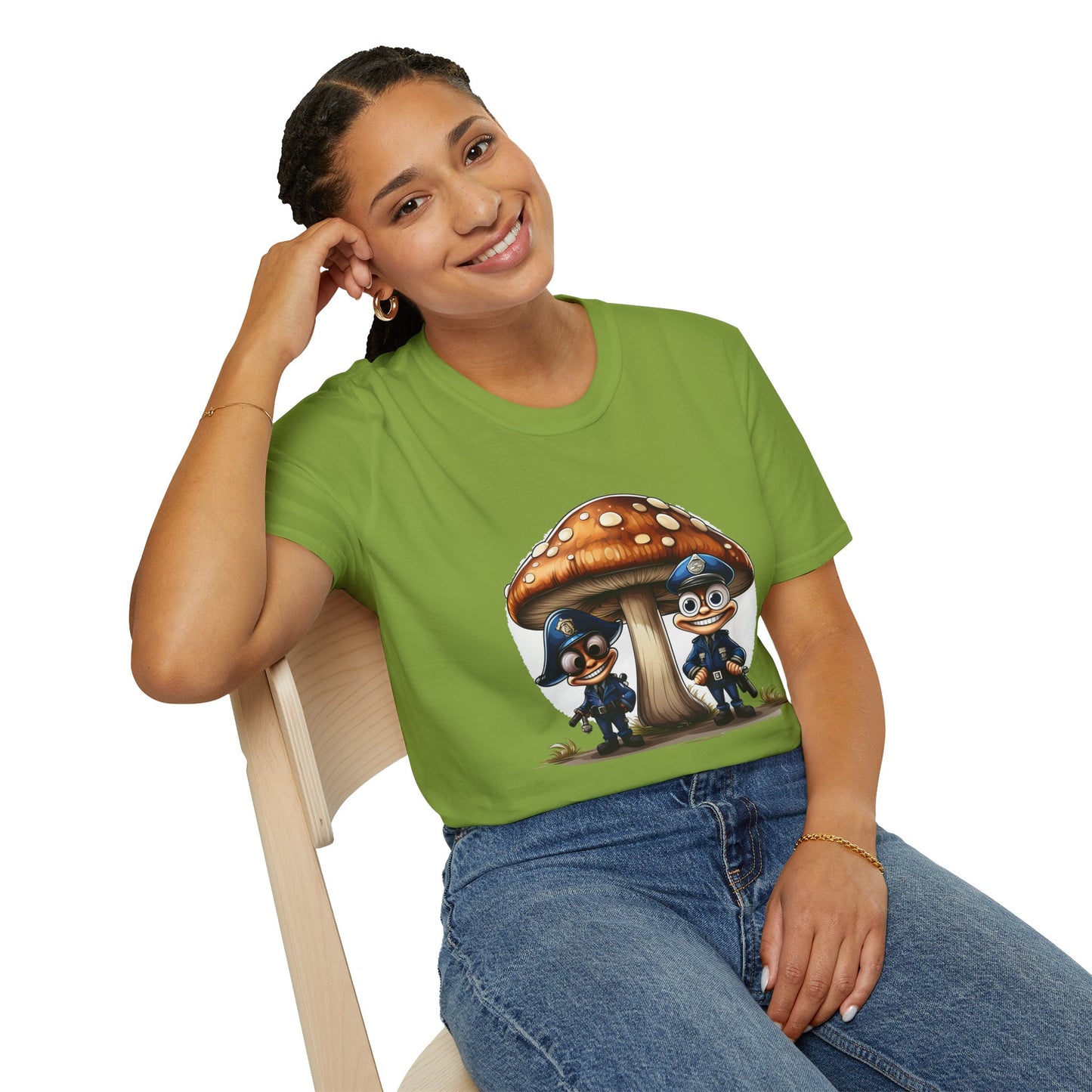 Mashroom Tee Shirt, Mashroom Shirt, Shirt with Funny Mashroom, Shirt with Fungus