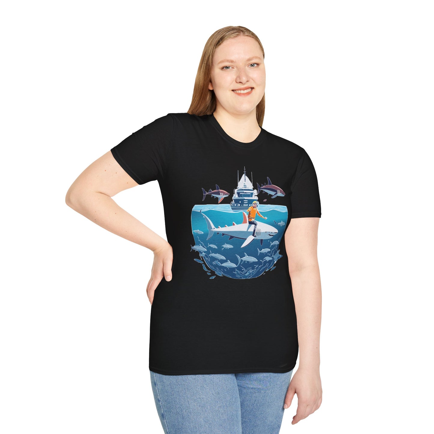 Ocean Tee Shirt, Ocean Shirt, Shirt with Ocean, U boat Tees, Shirt with U-Boat
