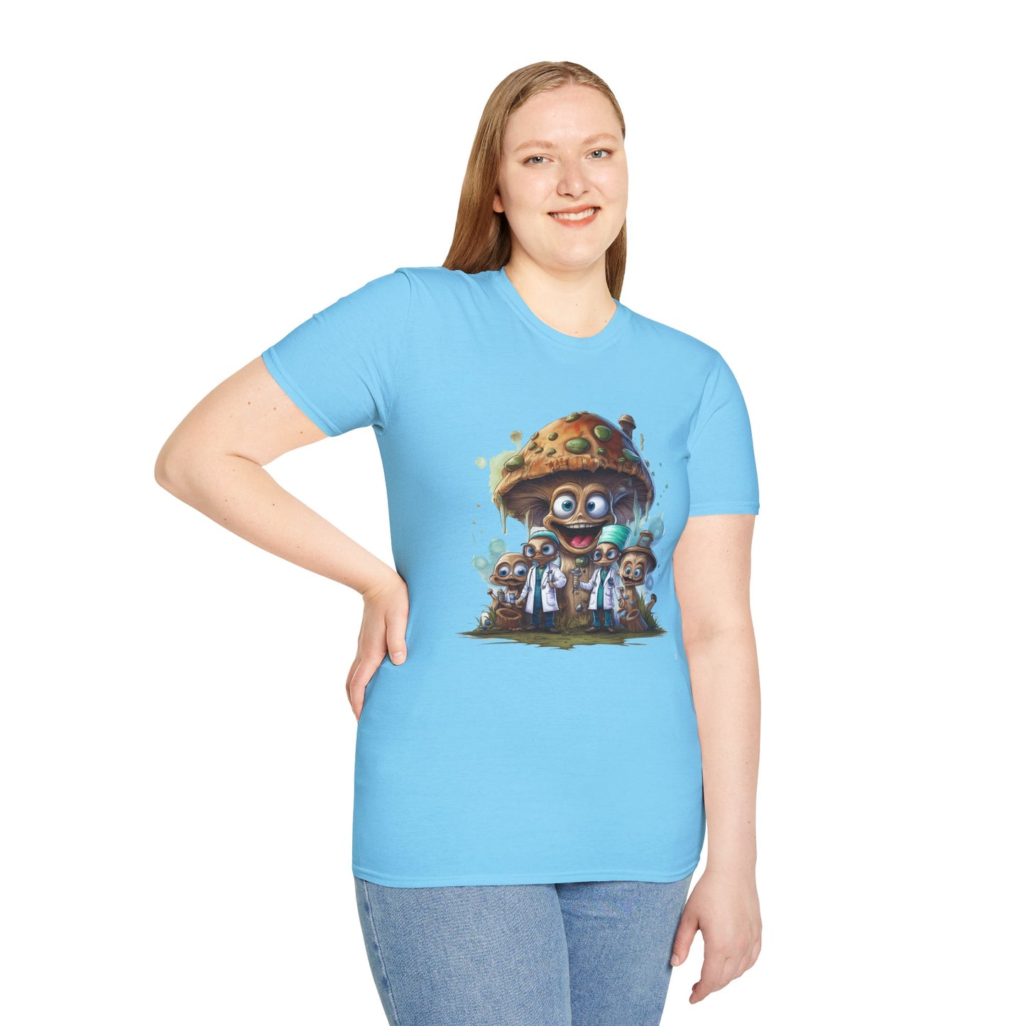 Mashroom Tee Shirt, Mashroom Shirt, Shirt with Funny Mashroom, Shirt with Fungus