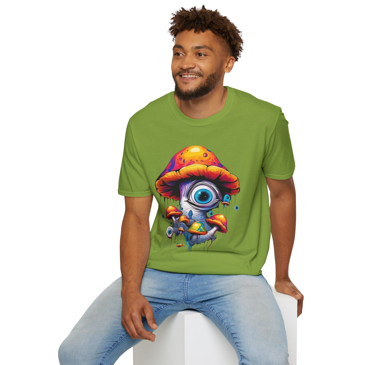 Mashroom Tee Shirt, Mashroom Shirt, Shirt with Funny Mashroom, Shirt with Fungus