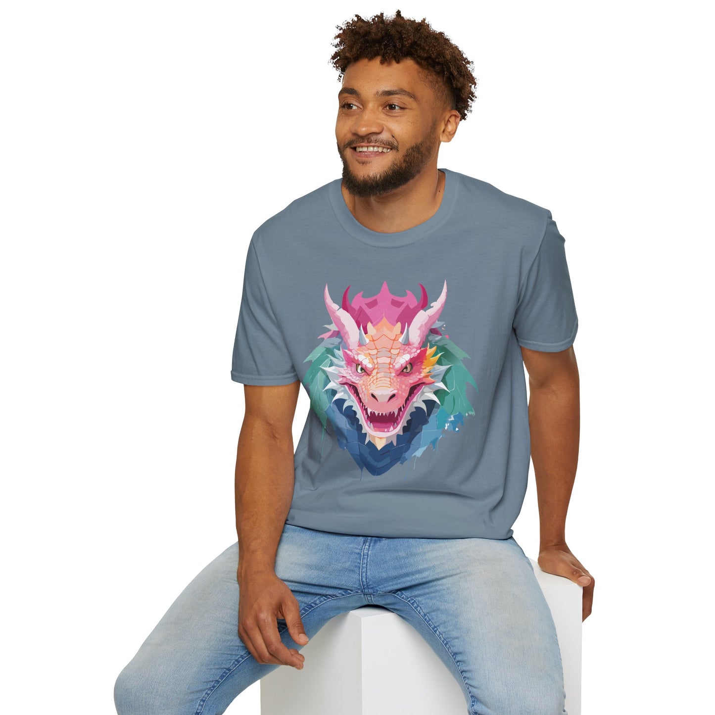 Dragon T Shirt, Dragon Shirt, Shirt with Animals, Animal Shirt