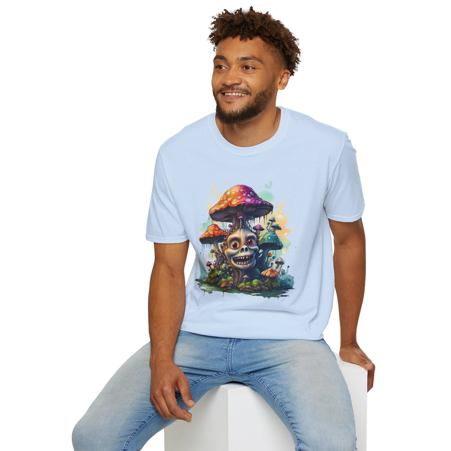 Mashroom Tee Shirt, Mashroom Shirt, Shirt with Funny Mashroom, Shirt with Fungus