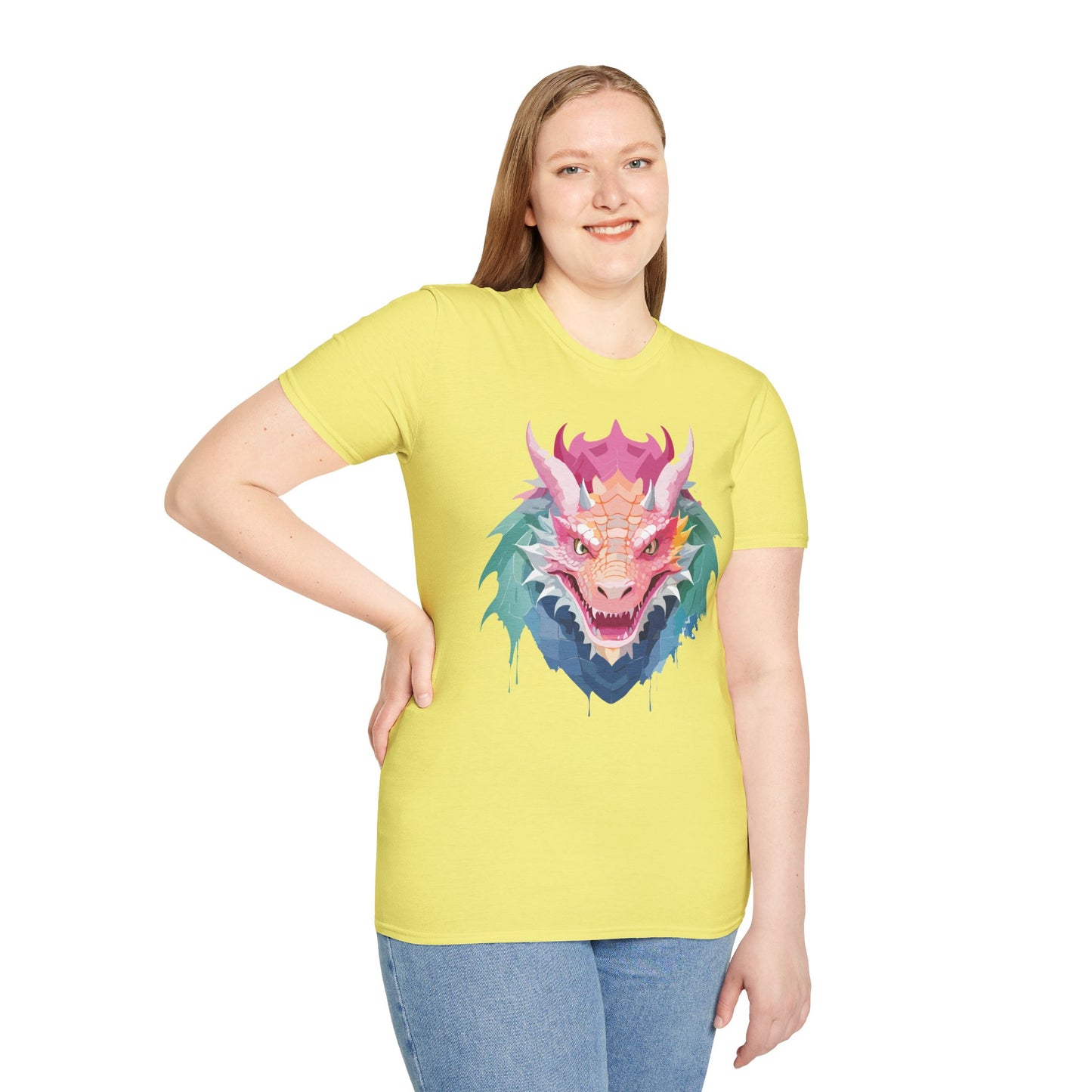 Dragon T Shirt, Dragon Shirt, Shirt with Animals, Animal Shirt